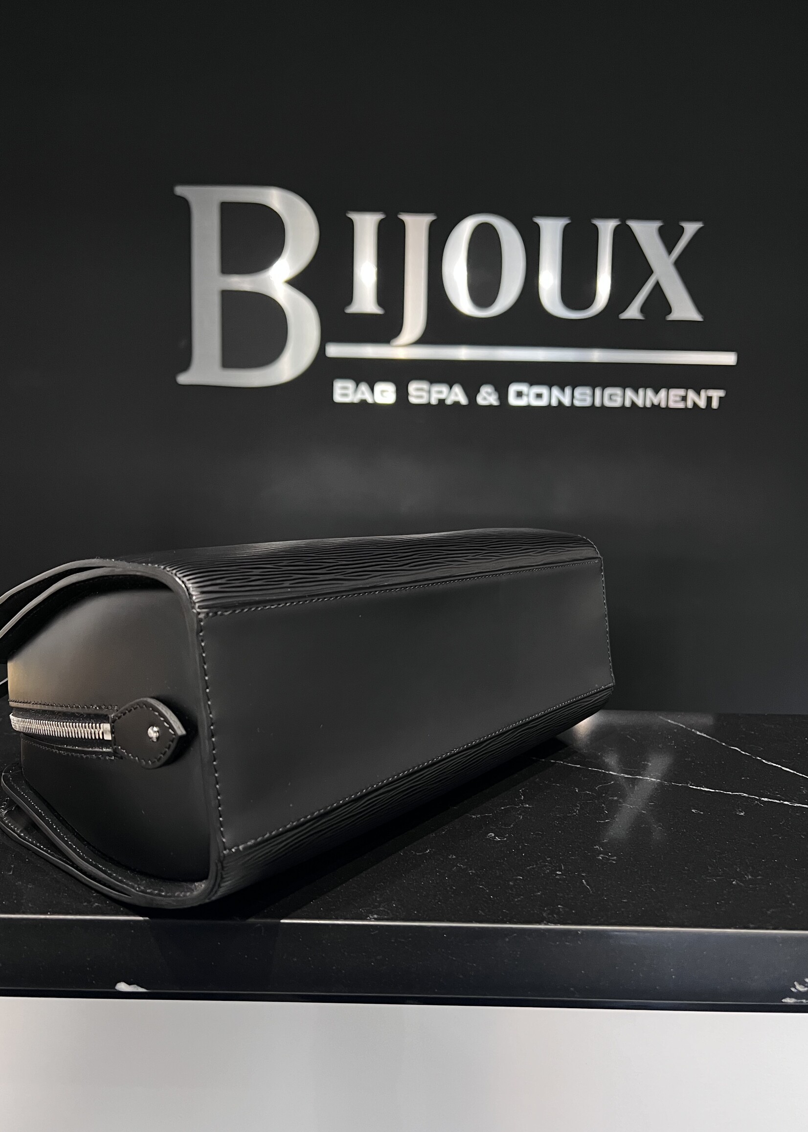 Louis Vuitton SOLD- Louis Vuitton Pont Neuf Black Epi PM