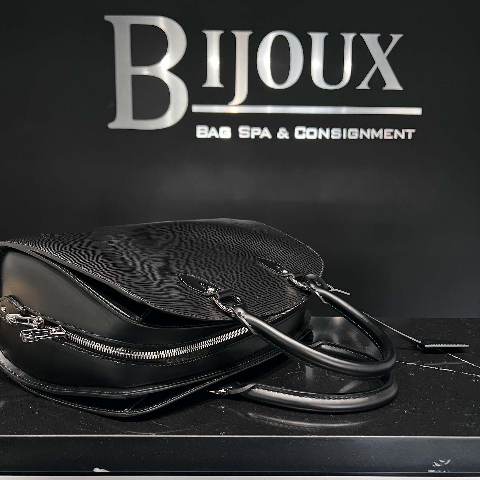 Louis Vuitton SOLD- Louis Vuitton Pont Neuf Black Epi PM