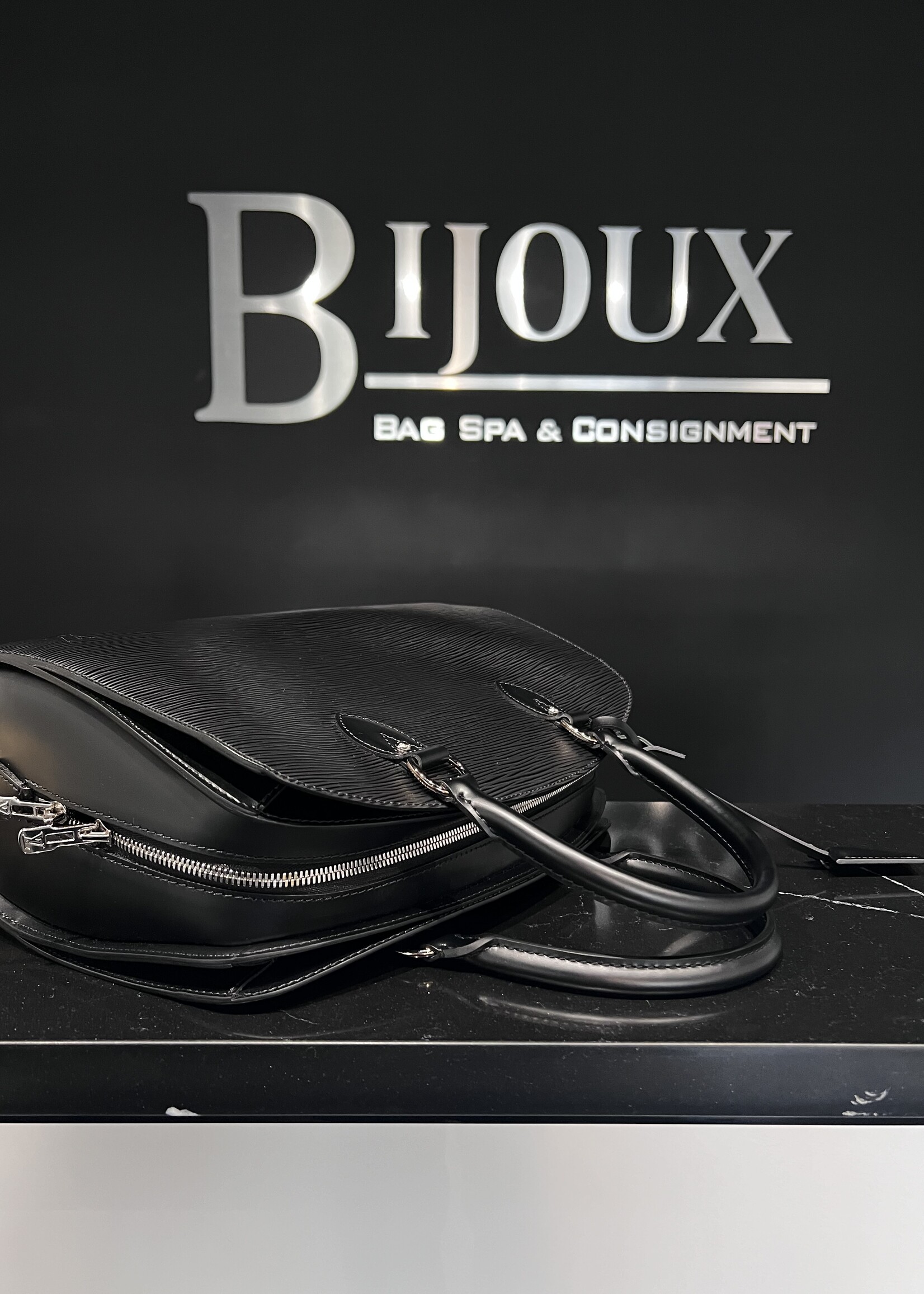 Louis Vuitton SOLD- Louis Vuitton Pont Neuf Black Epi PM