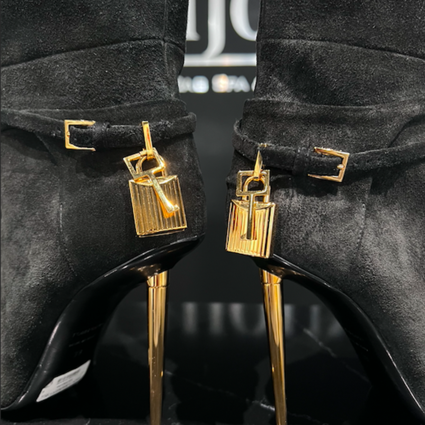 Tom Ford Tom Ford Boots 120mm Suede Knee Boots