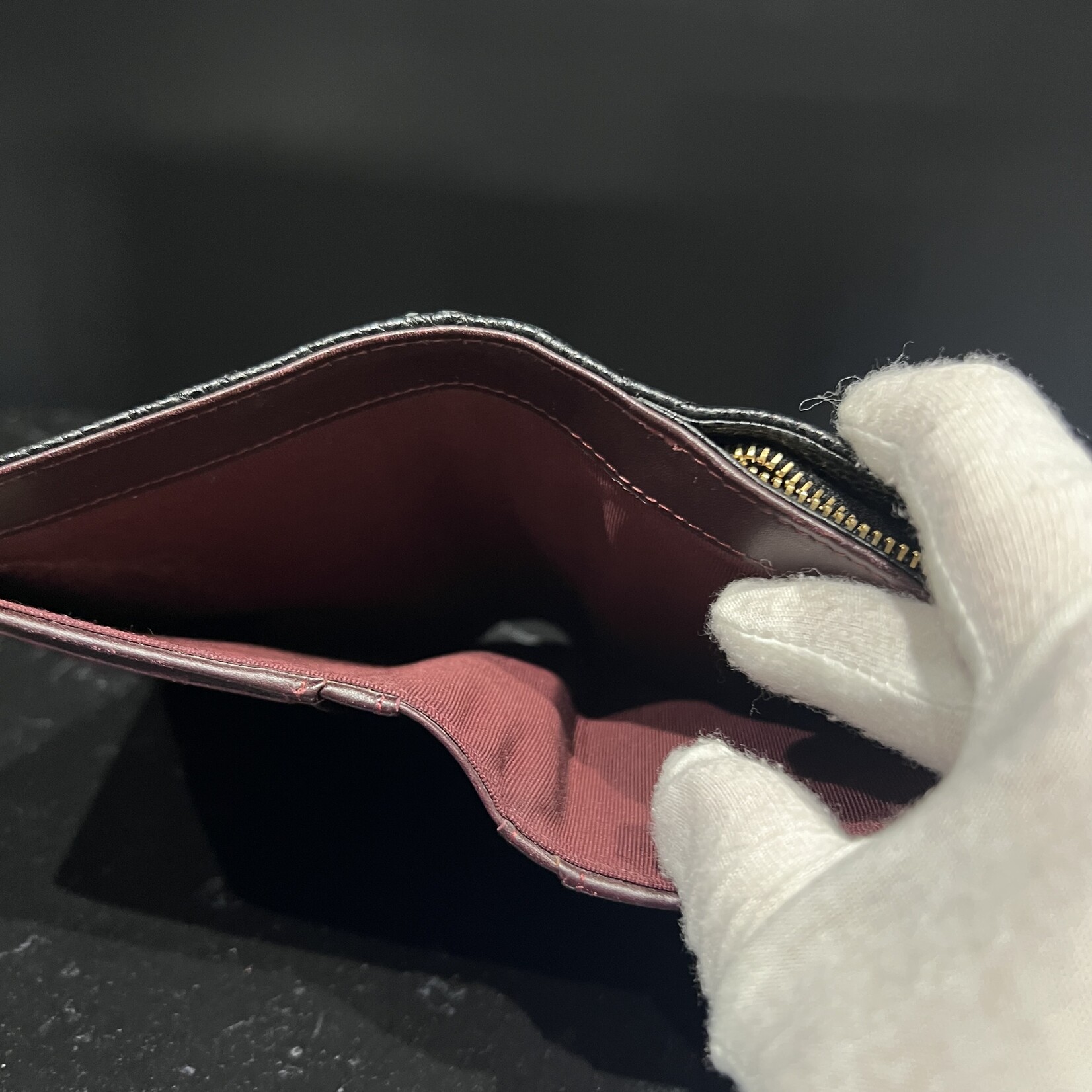 Chanel SOLD - Chanel Black Caviar Wallet