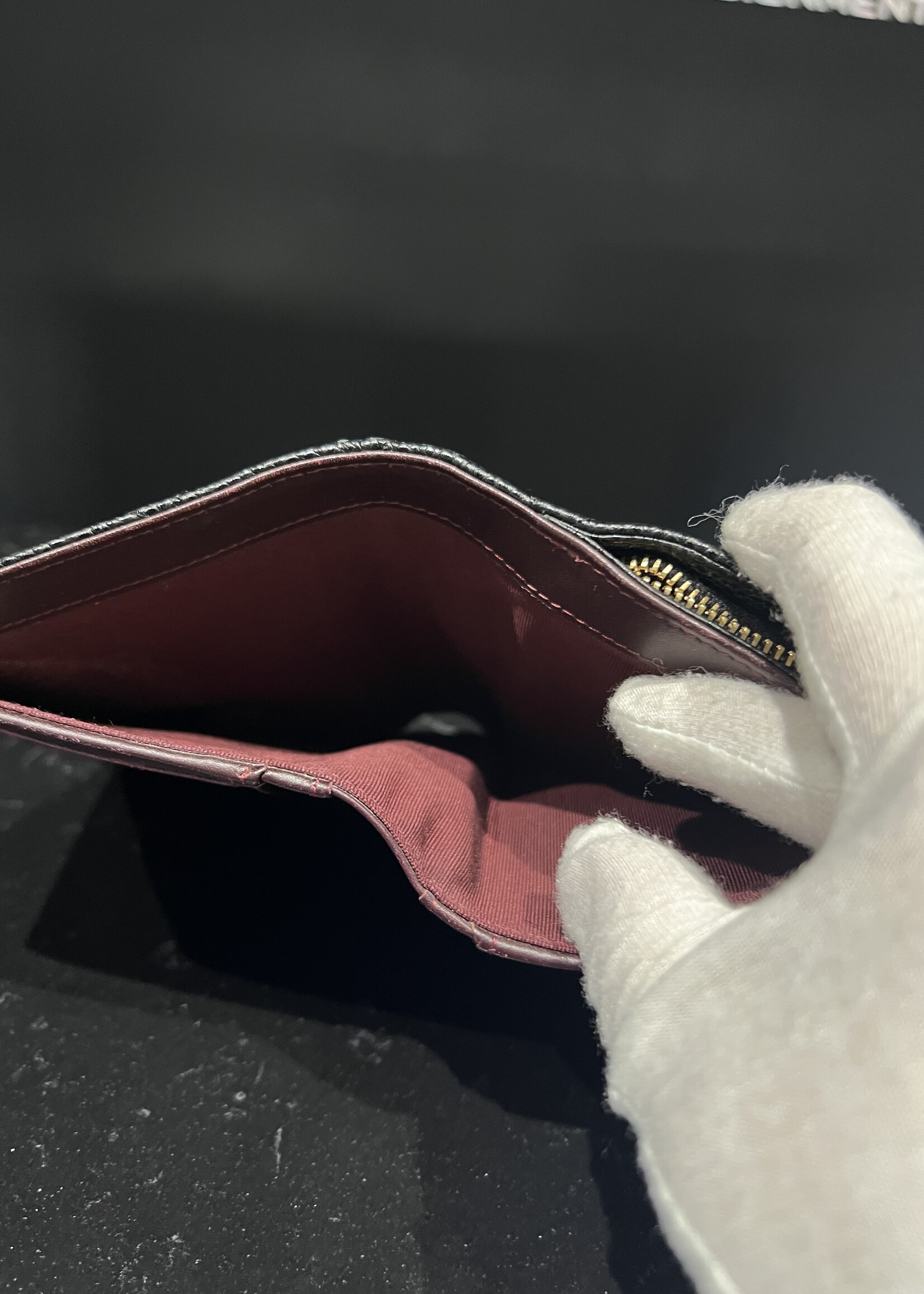 Chanel SOLD - Chanel Black Caviar Wallet