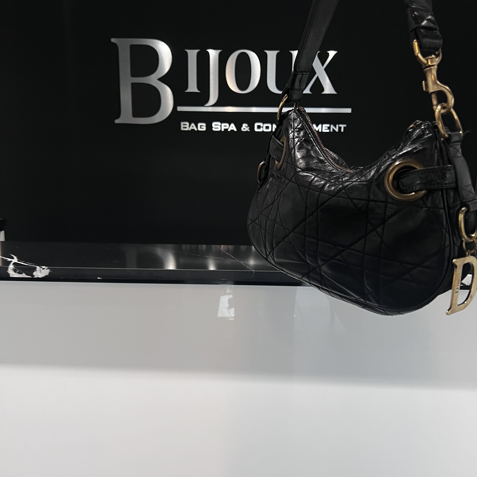 Christian Dior SOLD- Christian Dior Cannage Hobo