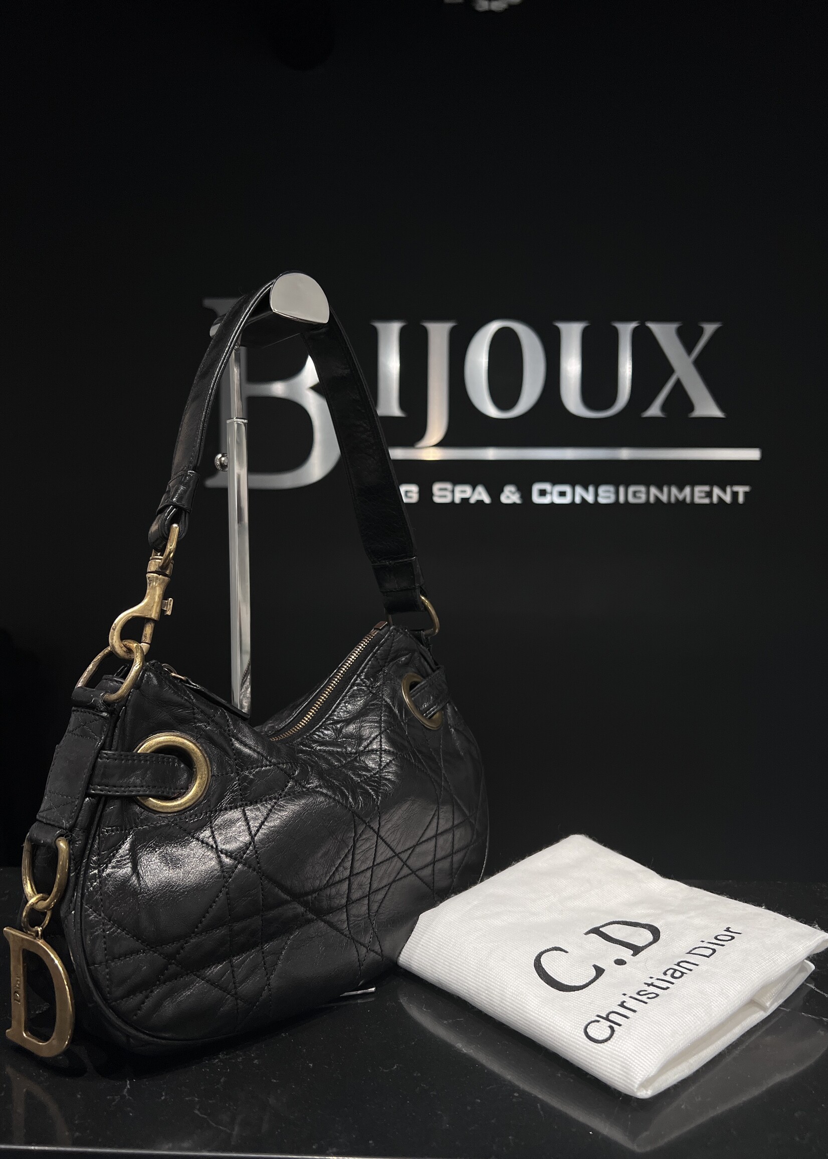 Christian Dior SOLD- Christian Dior Cannage Hobo