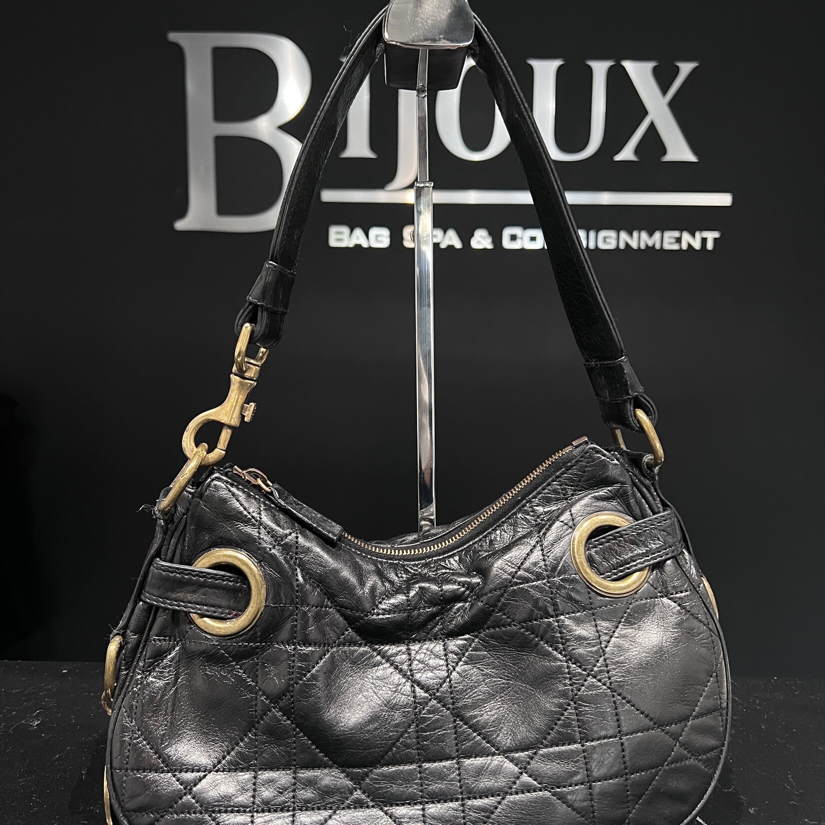 Christian Dior SOLD- Christian Dior Cannage Hobo
