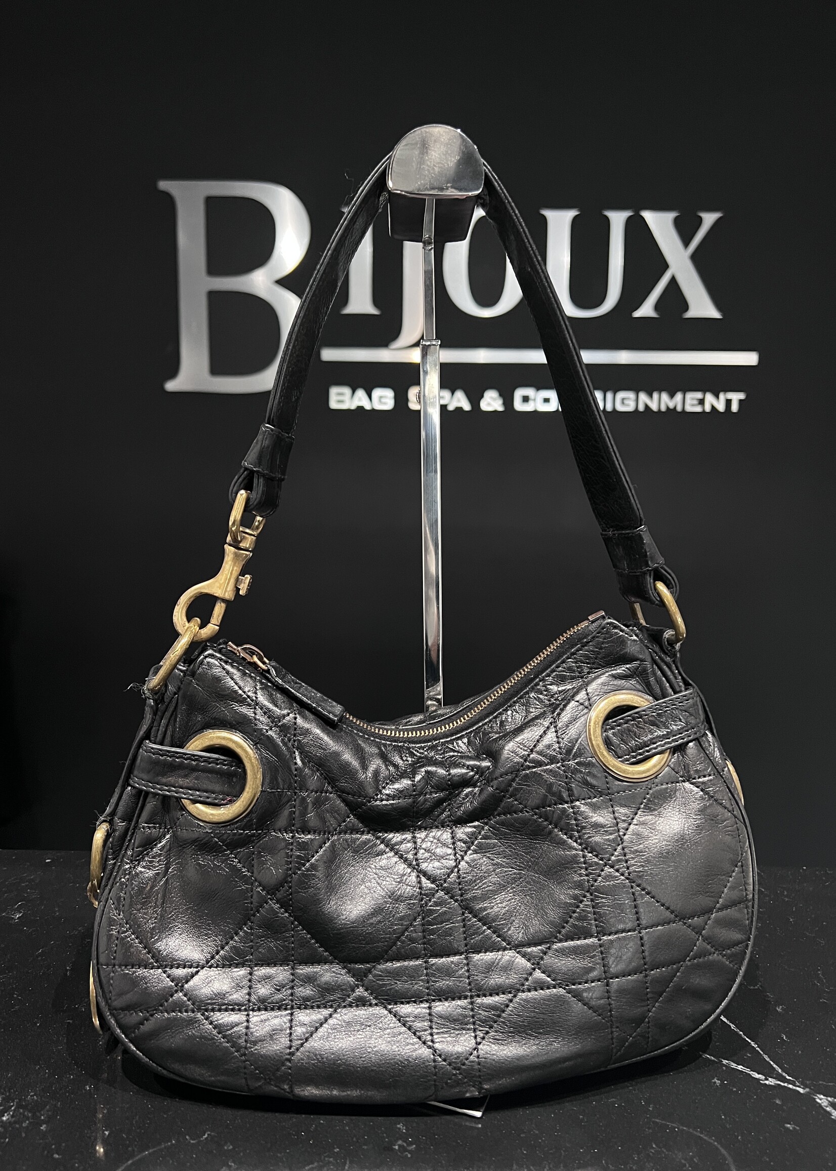 Christian Dior SOLD- Christian Dior Cannage Hobo