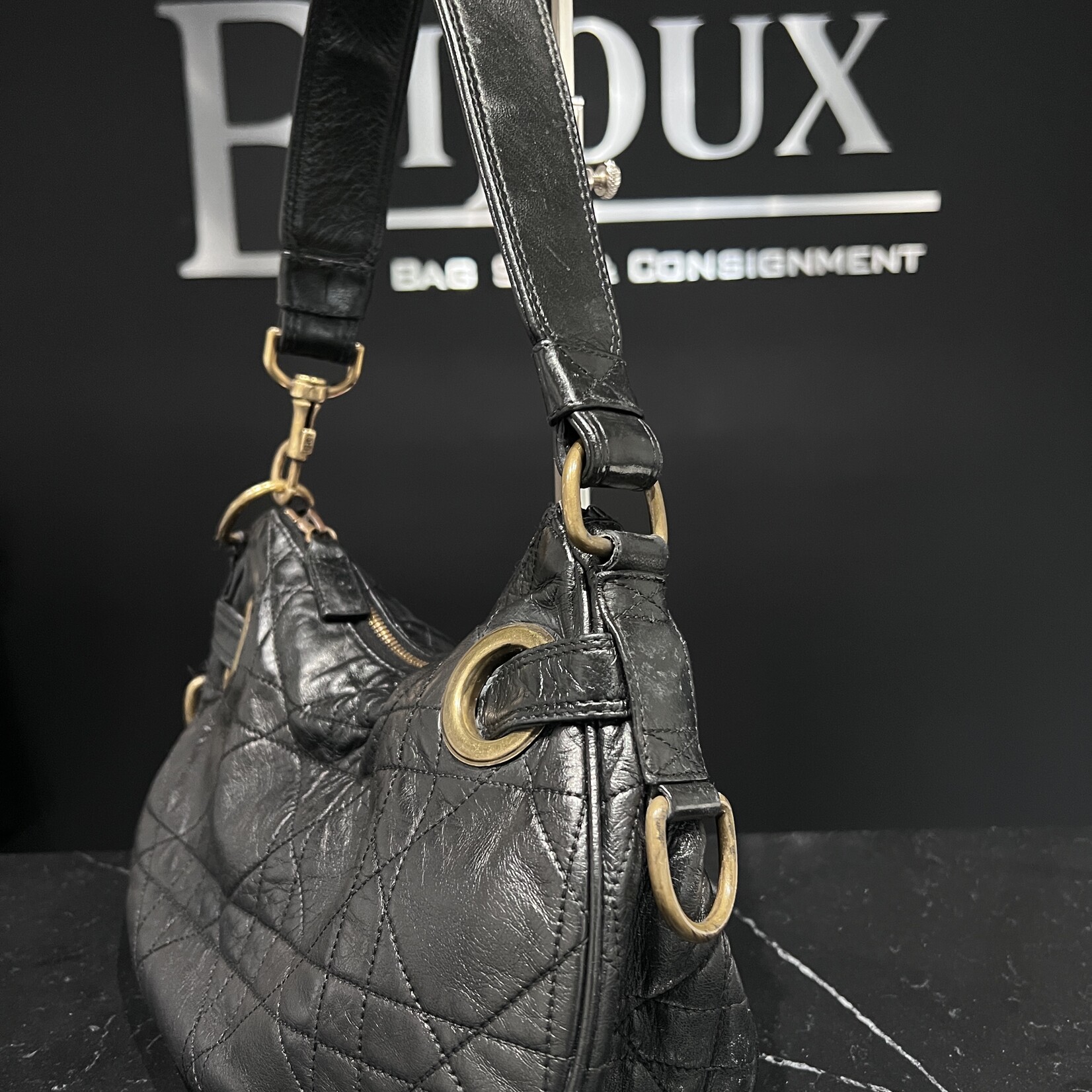 Christian Dior SOLD- Christian Dior Cannage Hobo