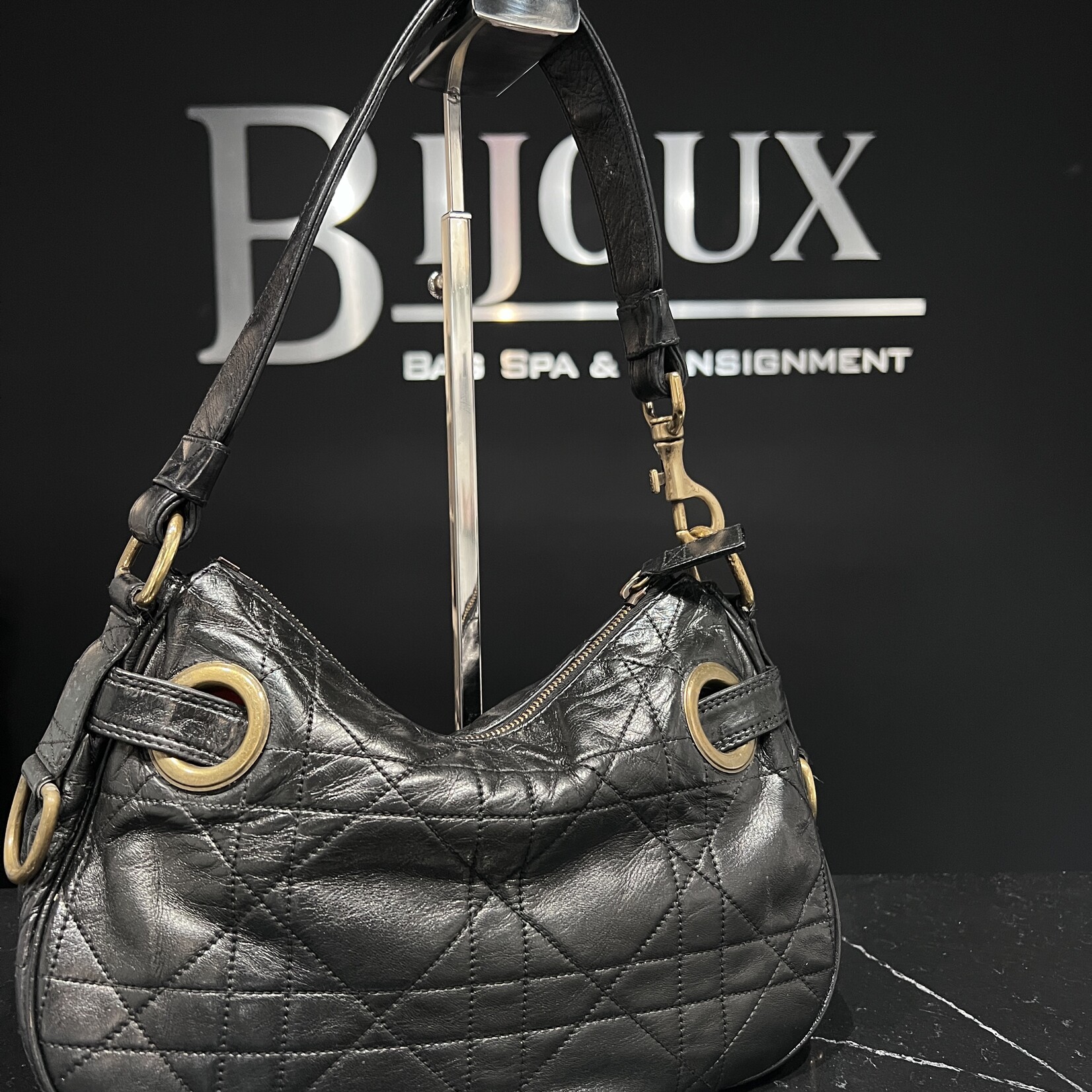Christian Dior SOLD- Christian Dior Cannage Hobo
