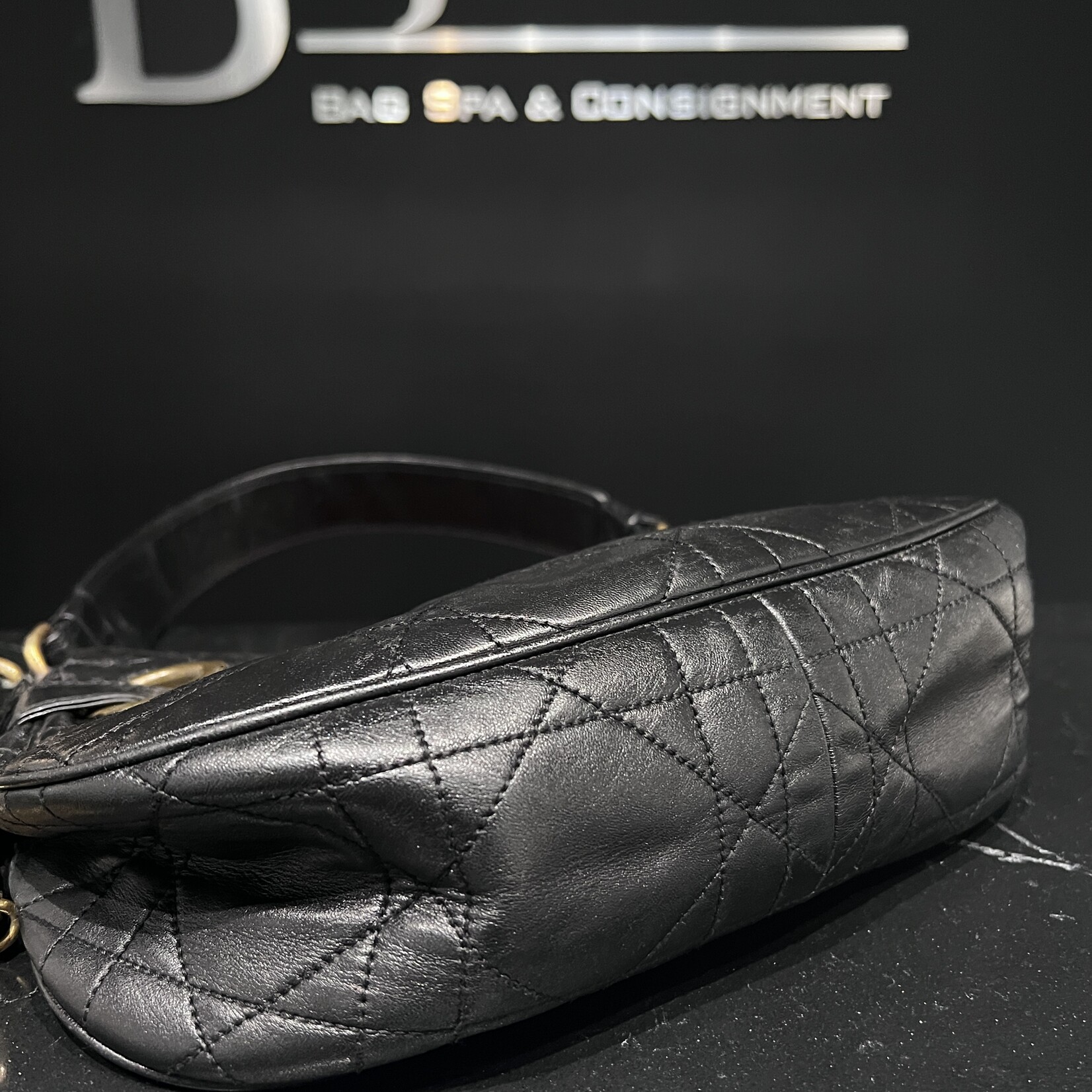 Christian Dior SOLD- Christian Dior Cannage Hobo