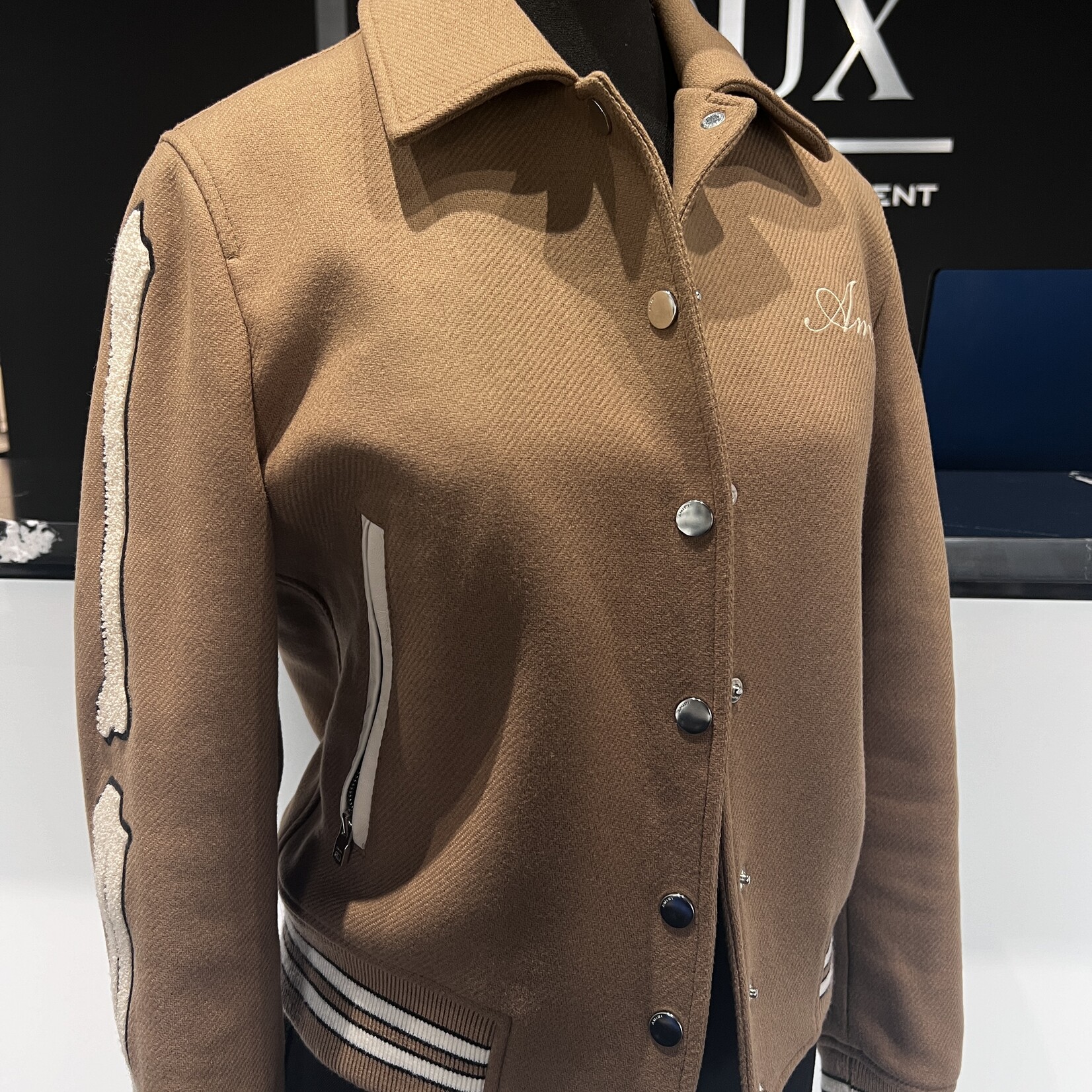 SOLD - Amiri Bones Bomber Jacket - US 4