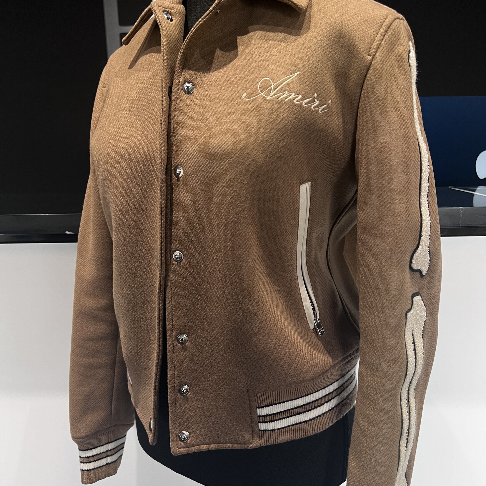 SOLD - Amiri Bones Bomber Jacket - US 4