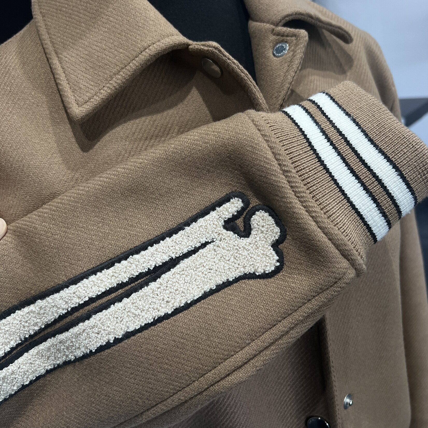 SOLD - Amiri Bones Bomber Jacket - US 4