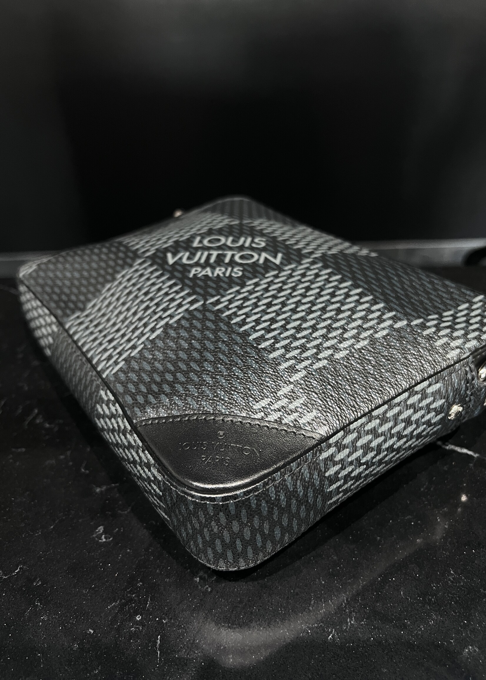 Louis Vuitton SOLD- Louis Vuitton Damier Graphite 3D Trio Messenger