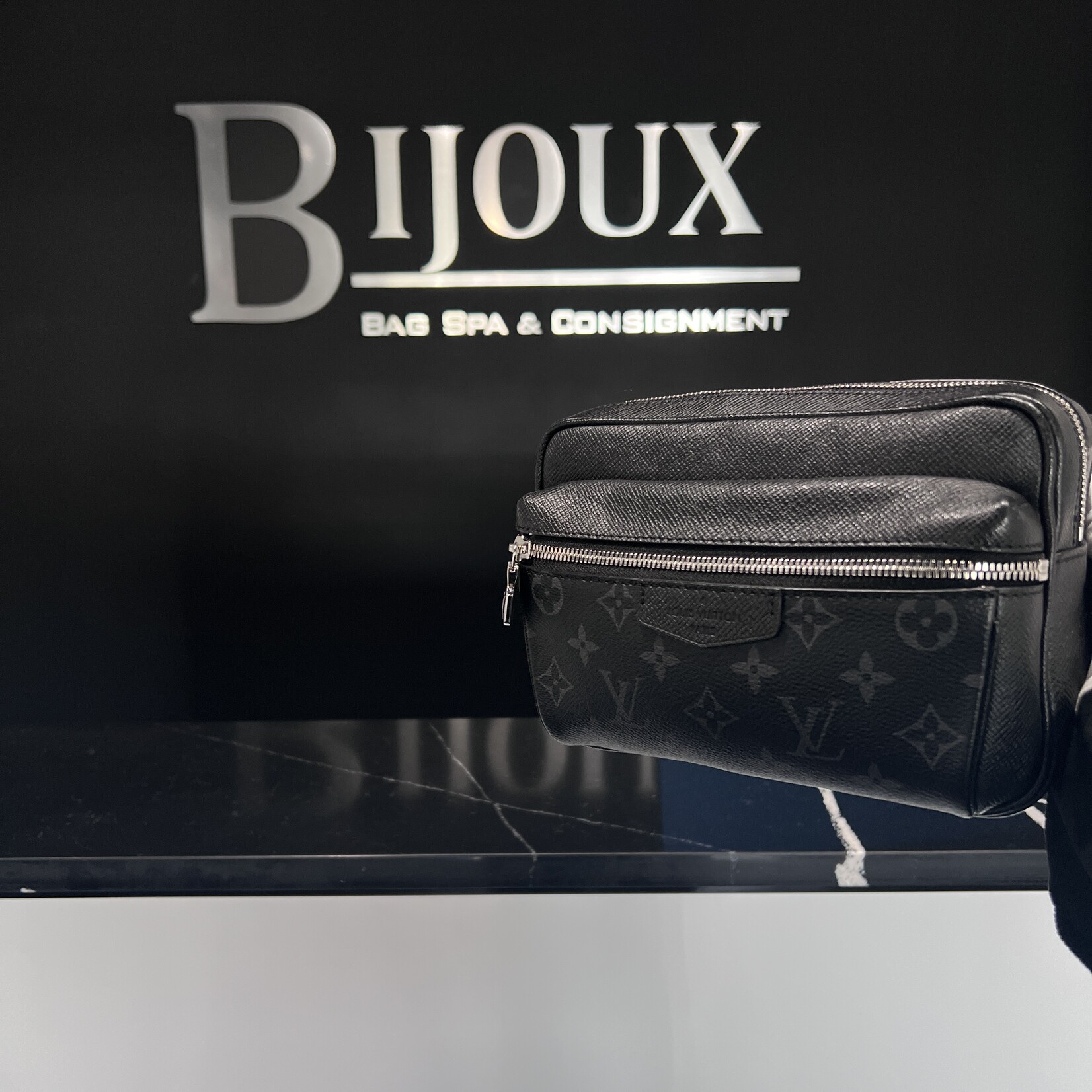 Louis Vuitton SOLD- Louis Vuitton Taiga Monogram Bumbag
