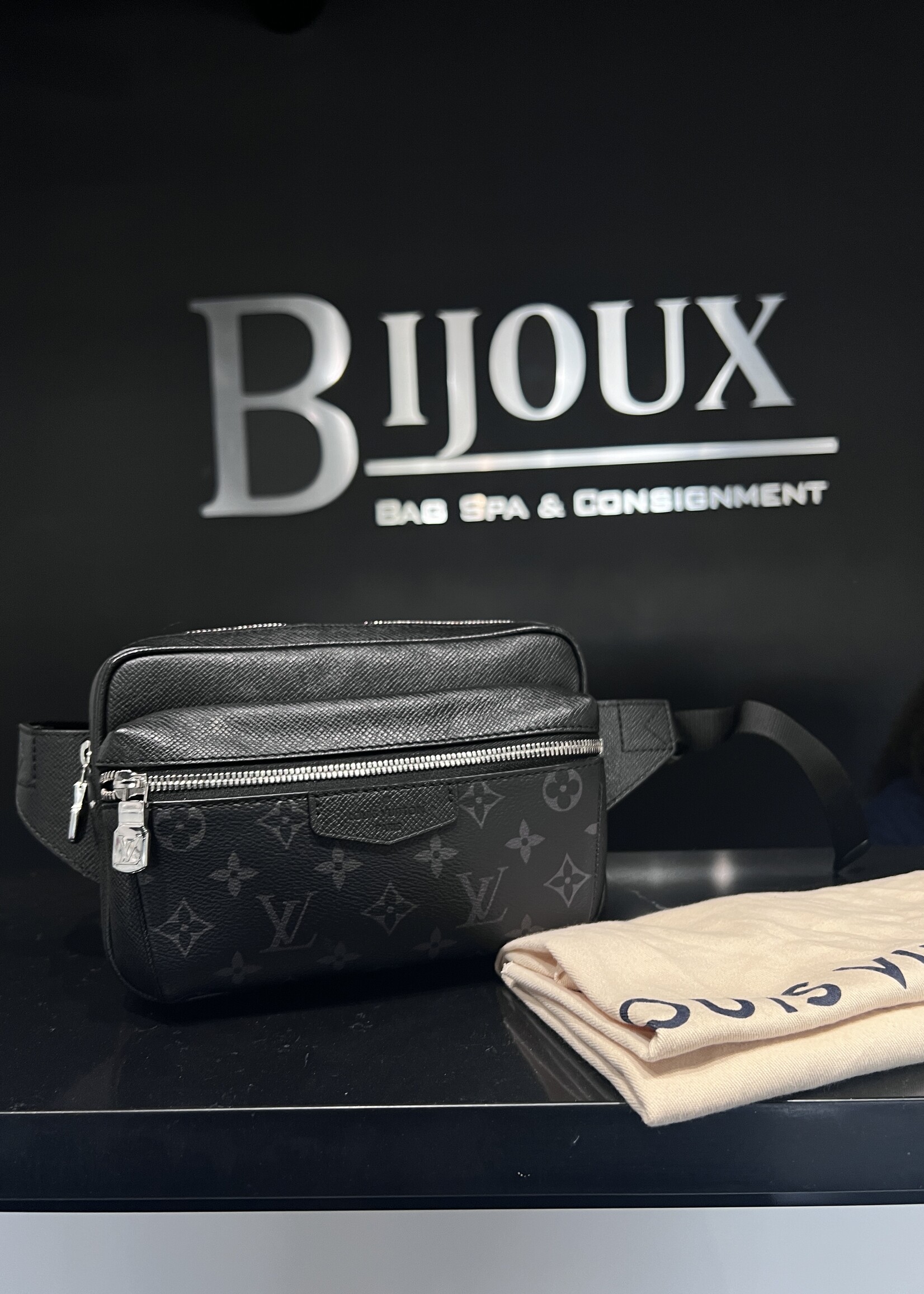 Louis Vuitton SOLD- Louis Vuitton Taiga Monogram Bumbag