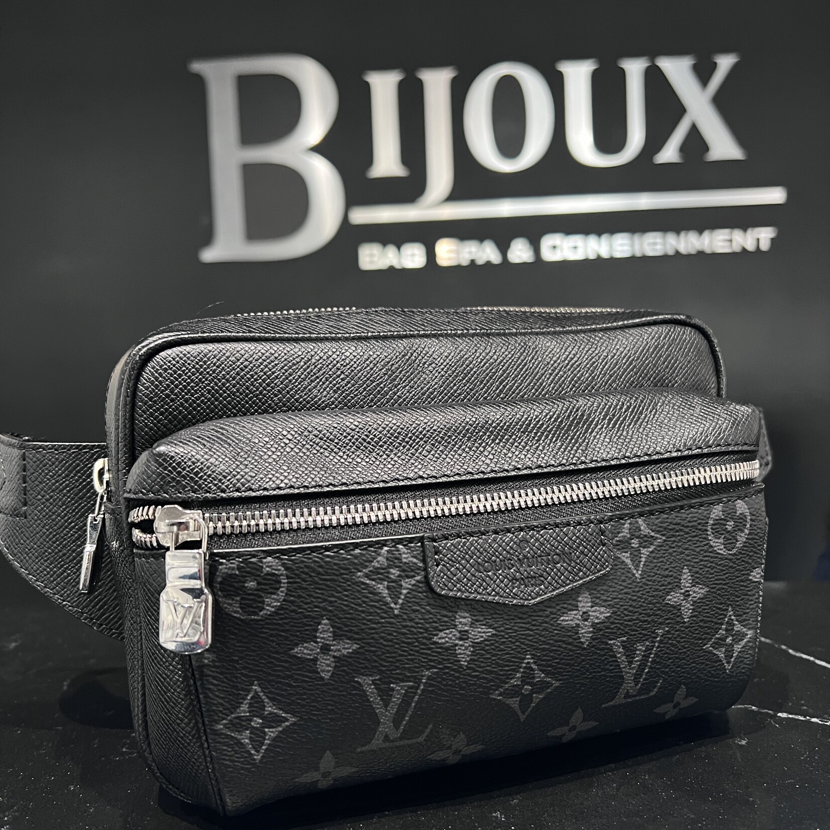 Louis Vuitton SOLD- Louis Vuitton Taiga Monogram Bumbag