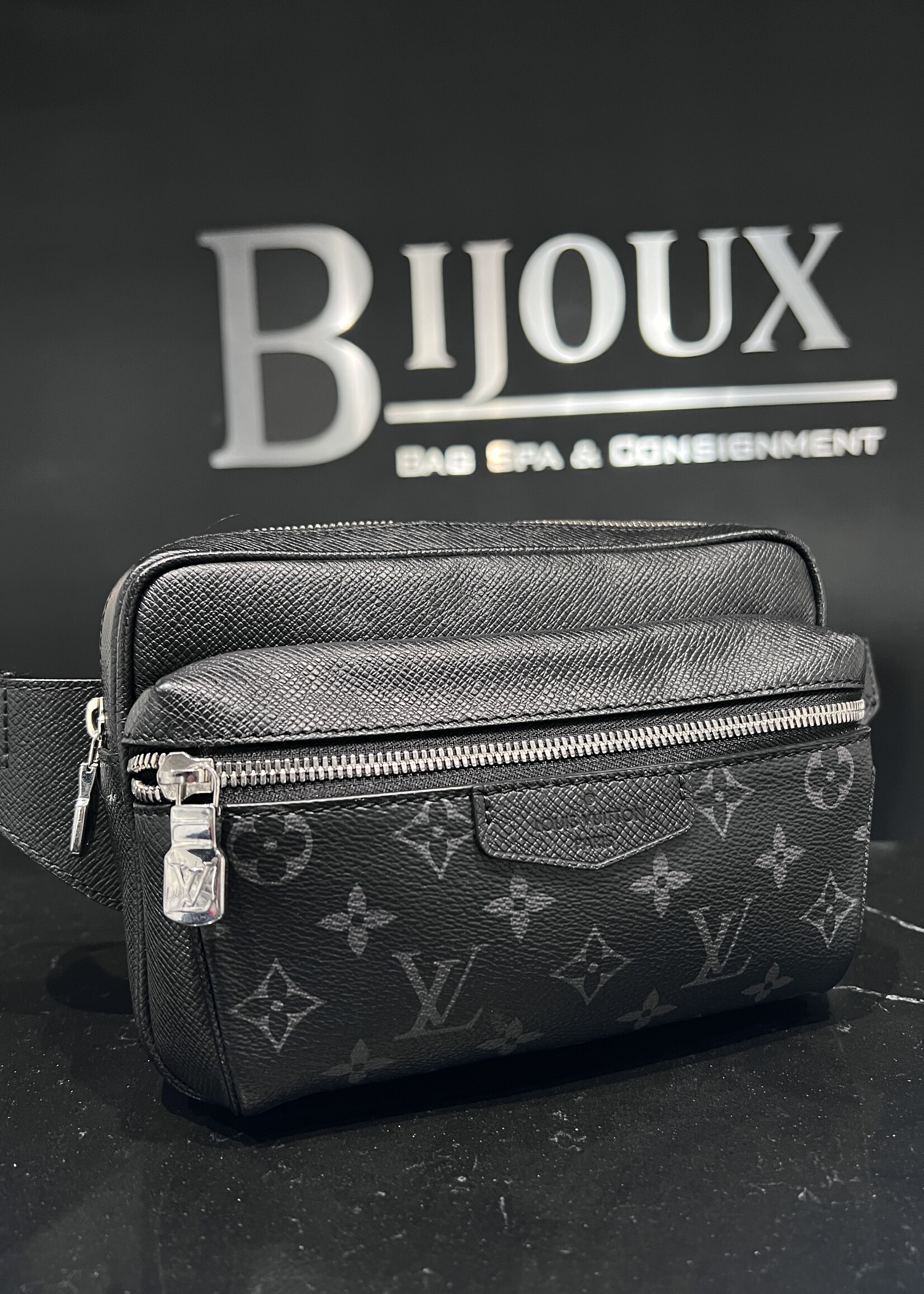 Louis Vuitton SOLD- Louis Vuitton Taiga Monogram Bumbag