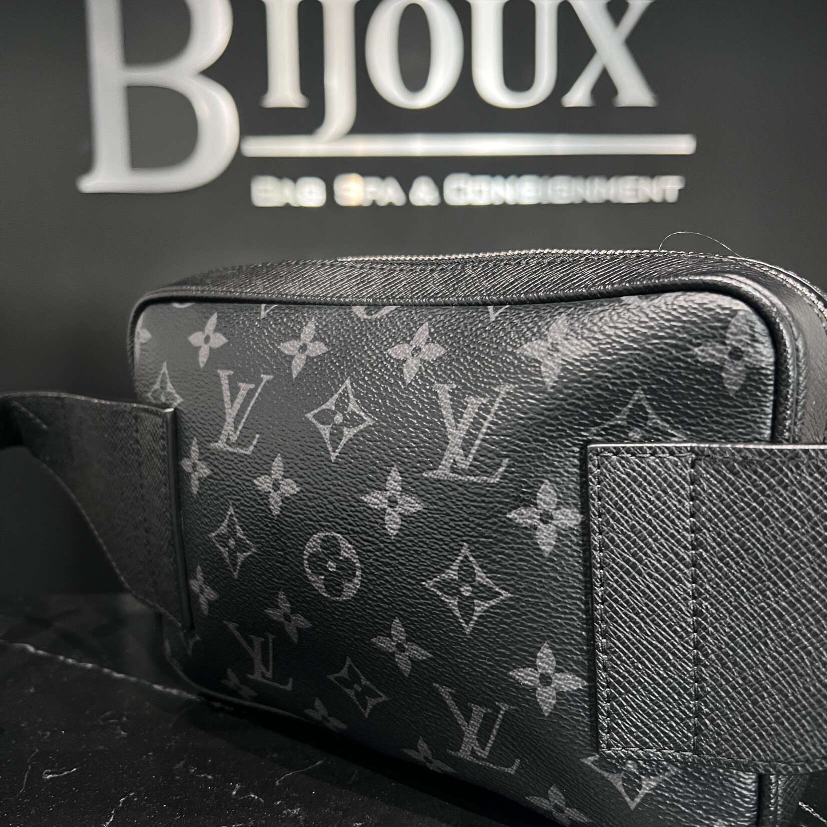 Louis Vuitton SOLD- Louis Vuitton Taiga Monogram Bumbag