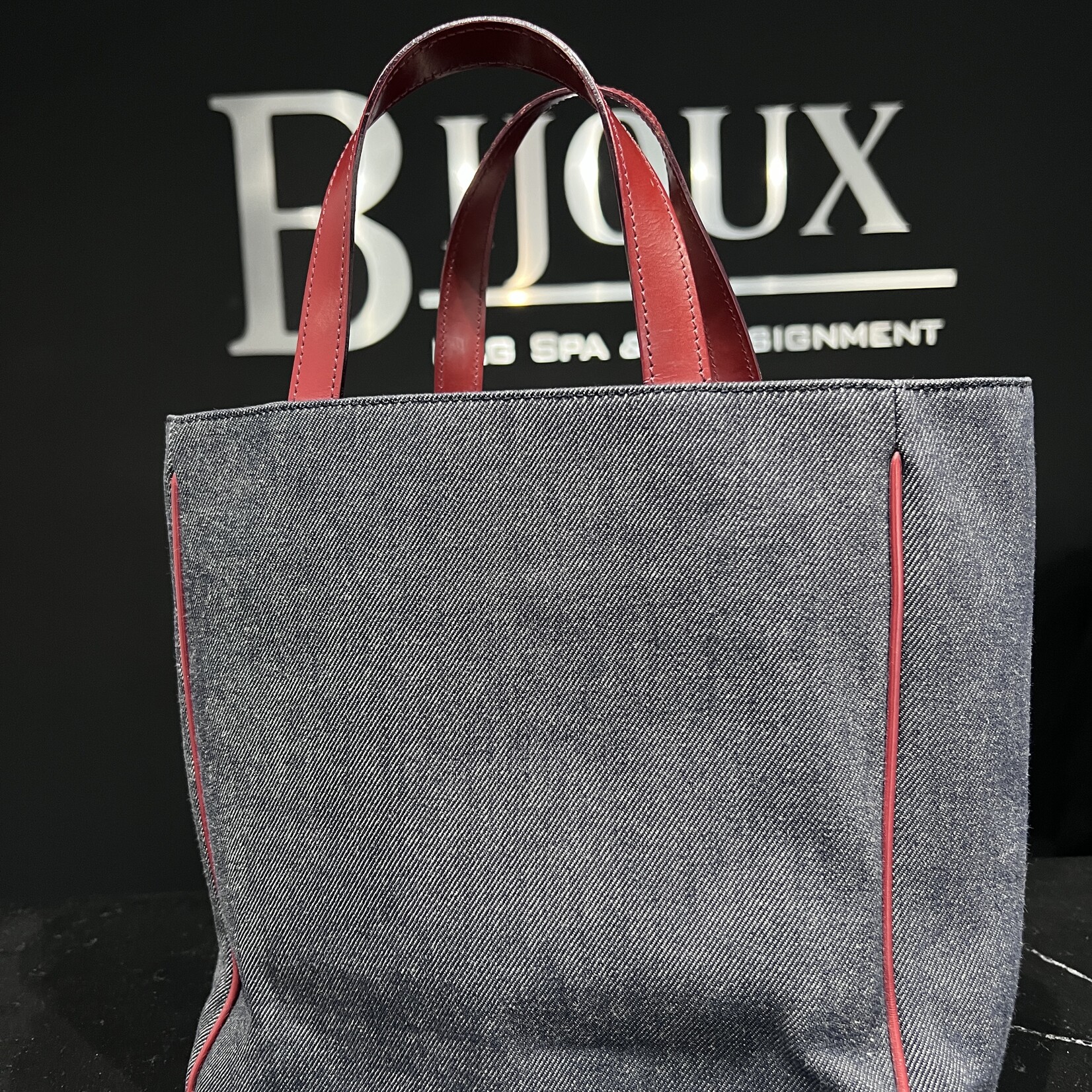 Burberry SOLD- Burberry Denim Tote
