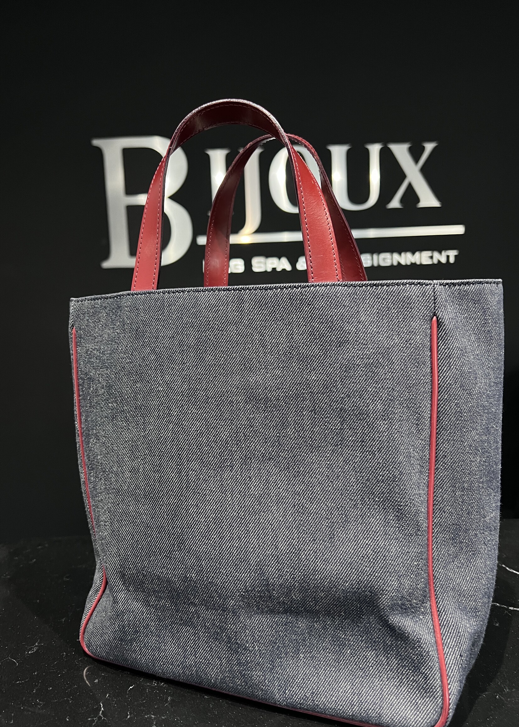 Burberry SOLD- Burberry Denim Tote