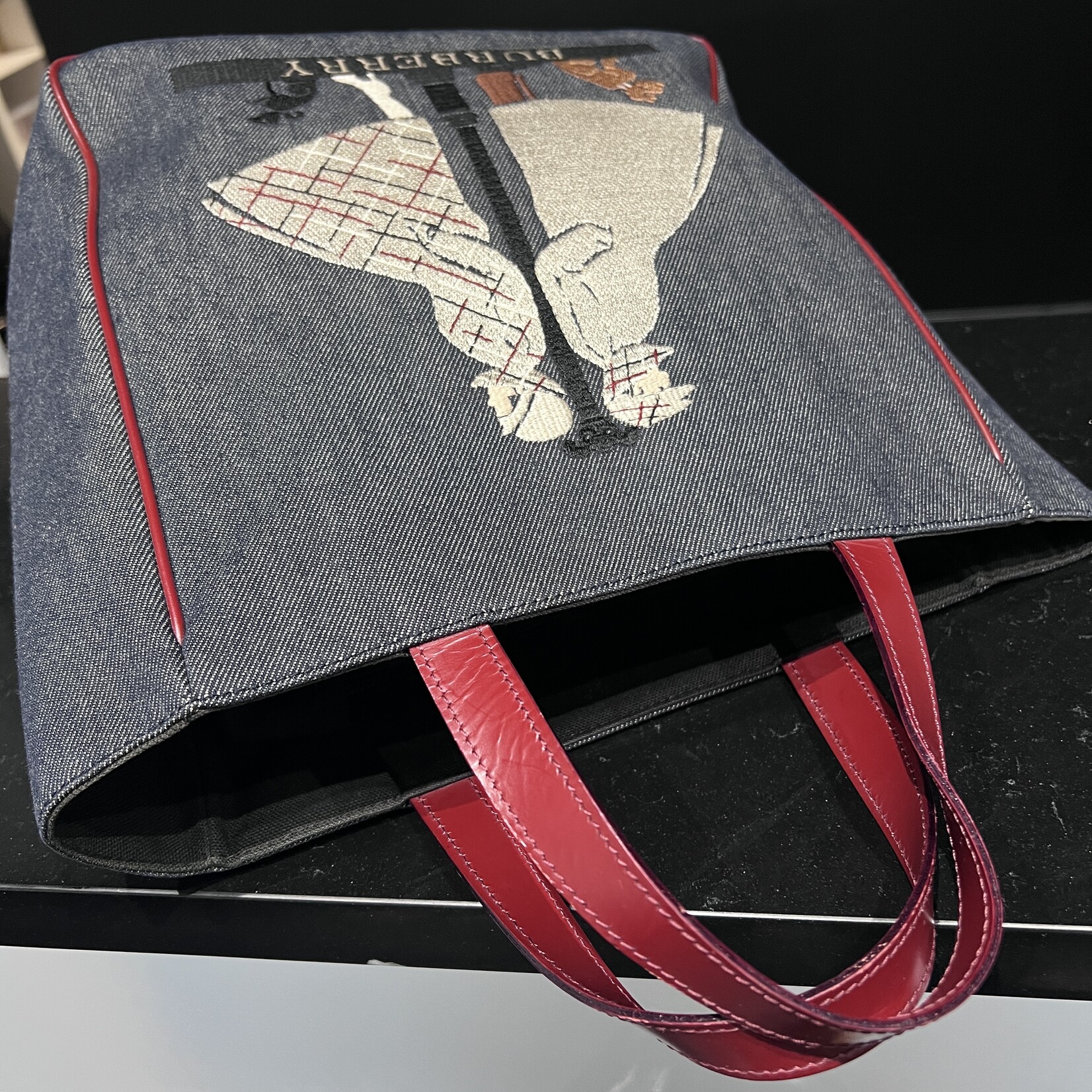 Burberry SOLD- Burberry Denim Tote