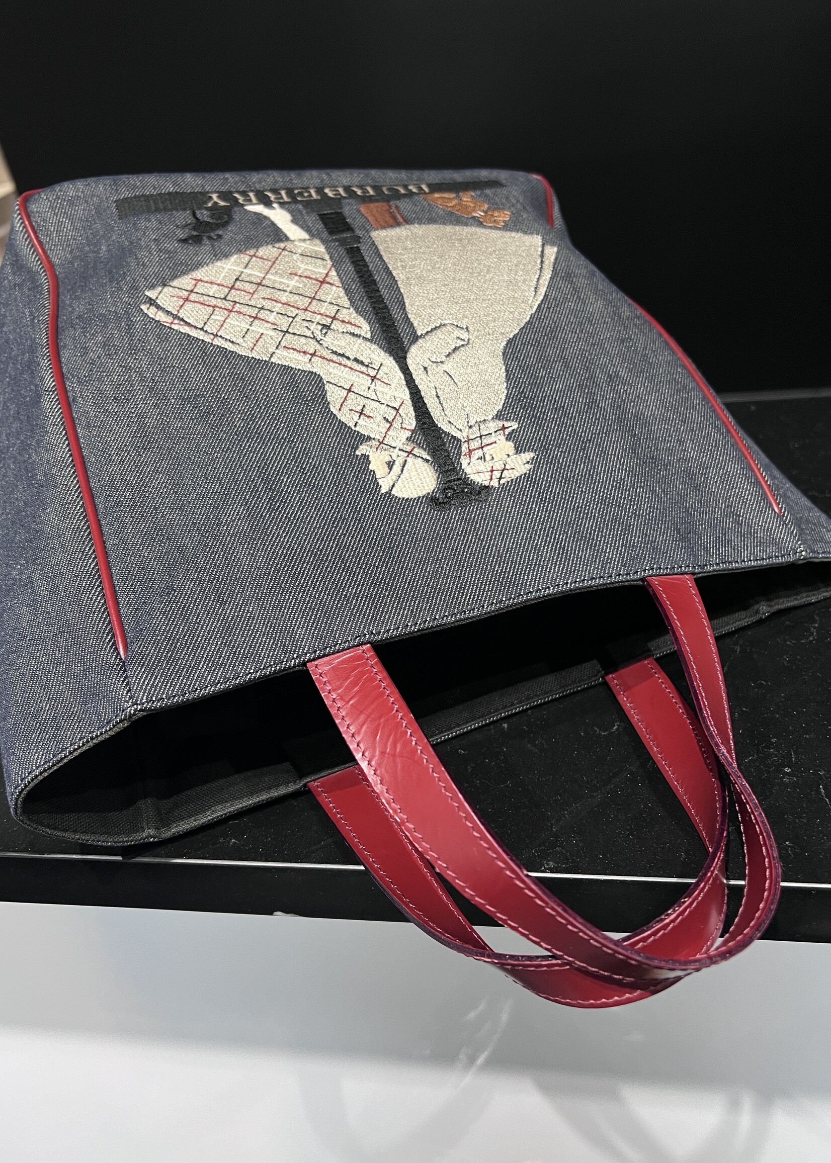 Burberry SOLD- Burberry Denim Tote