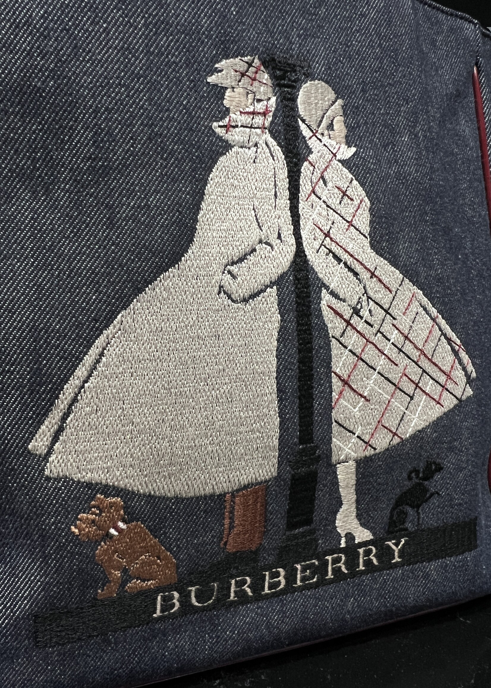 Burberry SOLD- Burberry Denim Tote