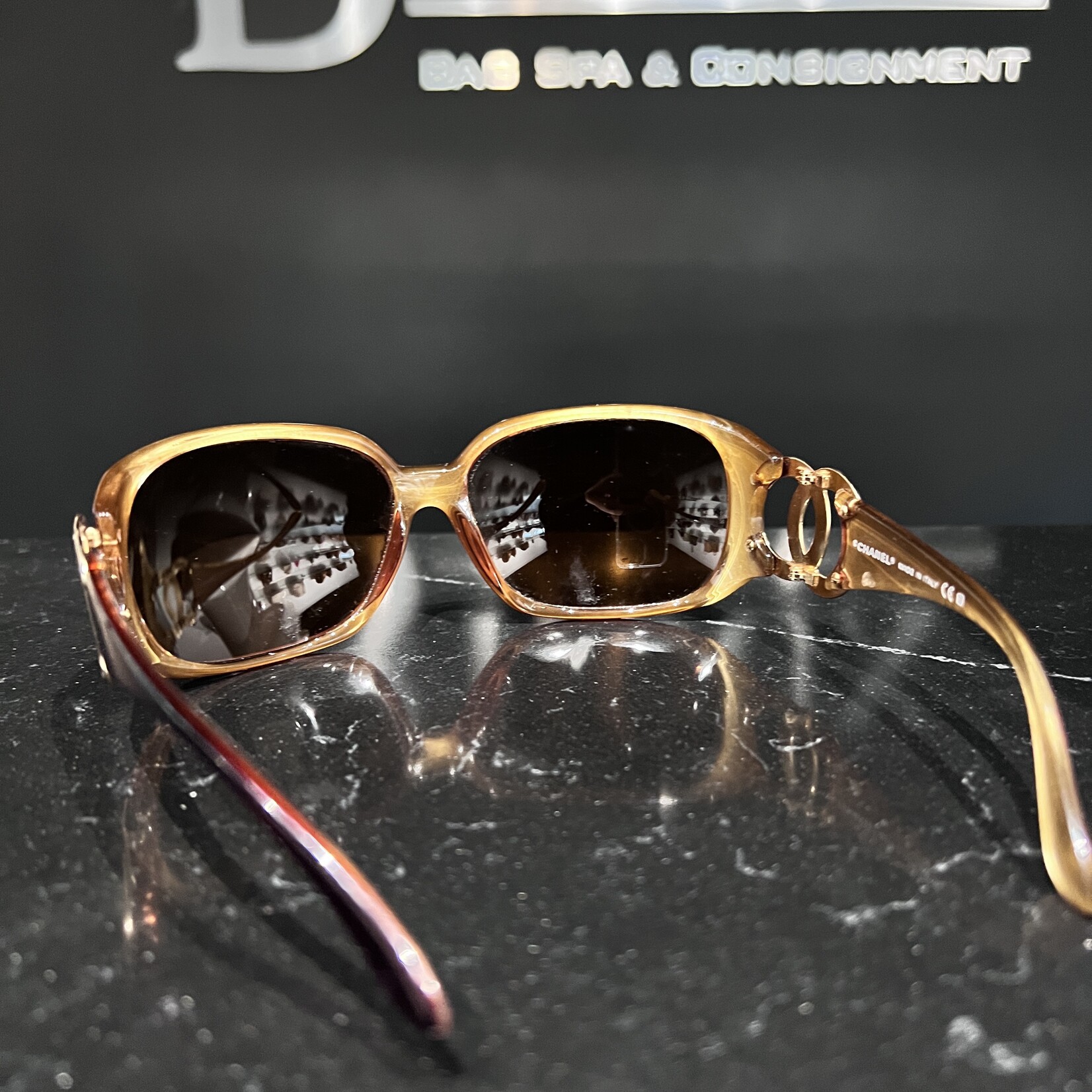 Chanel SOLD- Chanel Acetate 6014 CC Sunglasses