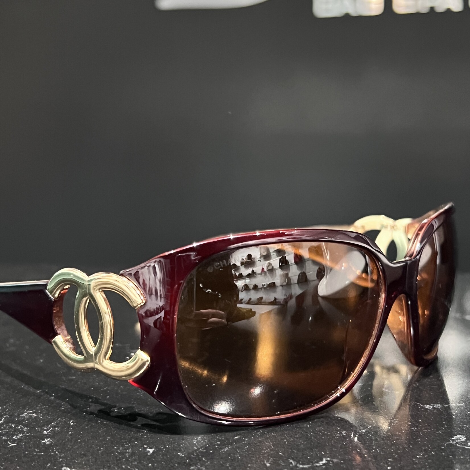 Chanel SOLD- Chanel Acetate 6014 CC Sunglasses