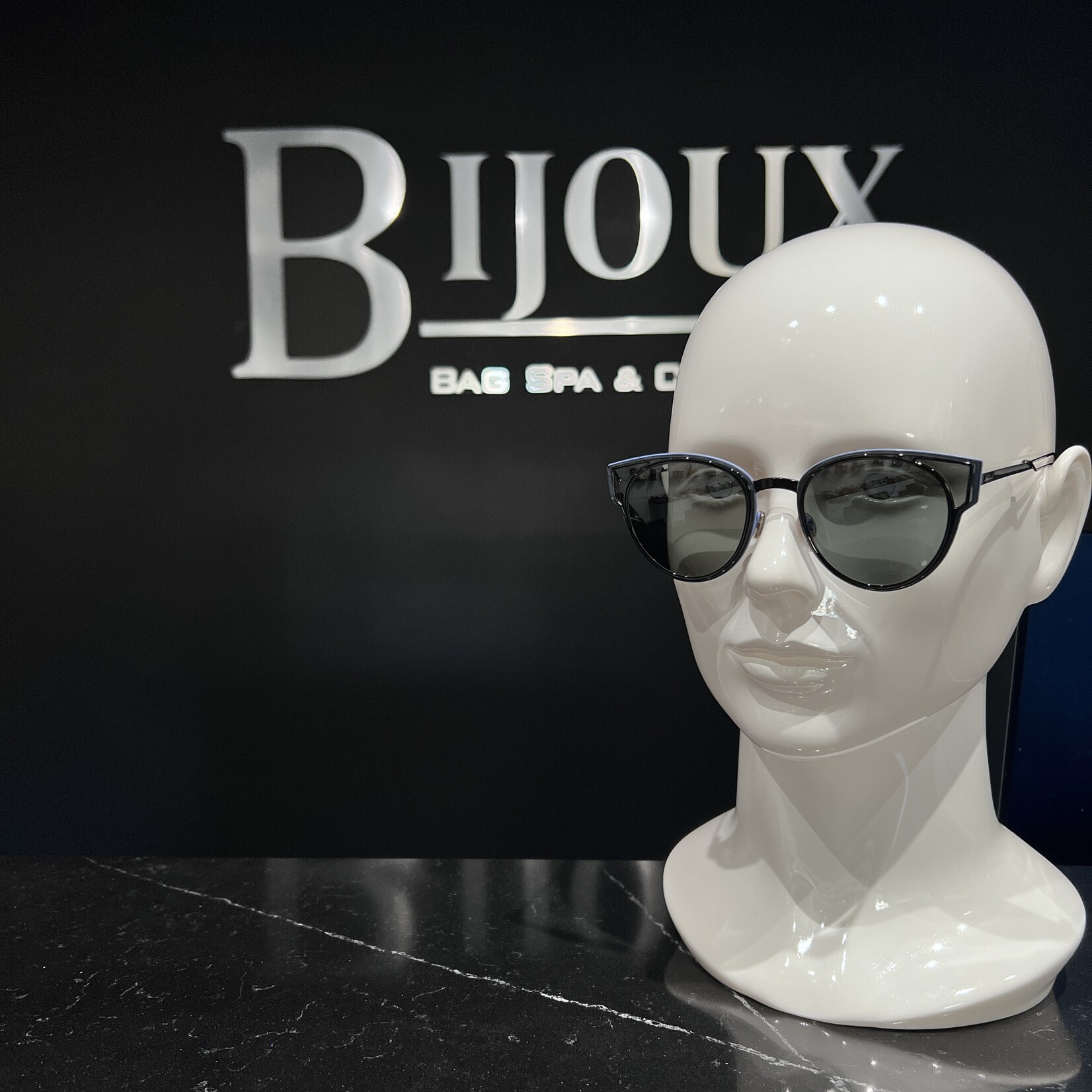Christian Dior SOLD - Dior Sculpt Blue Sunglasses