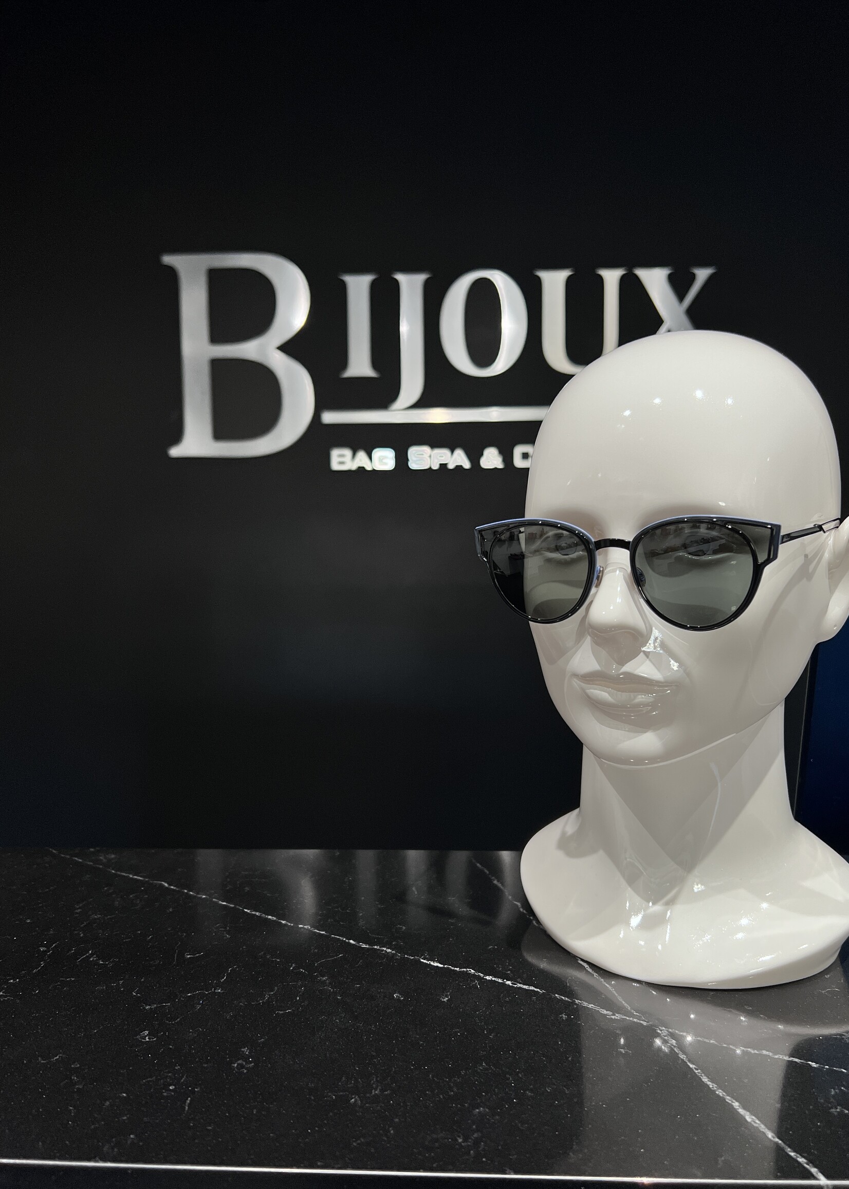 Christian Dior SOLD - Dior Sculpt Blue Sunglasses