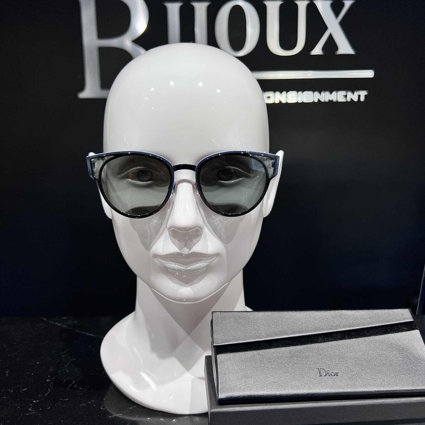Christian Dior SOLD - Dior Sculpt Blue Sunglasses