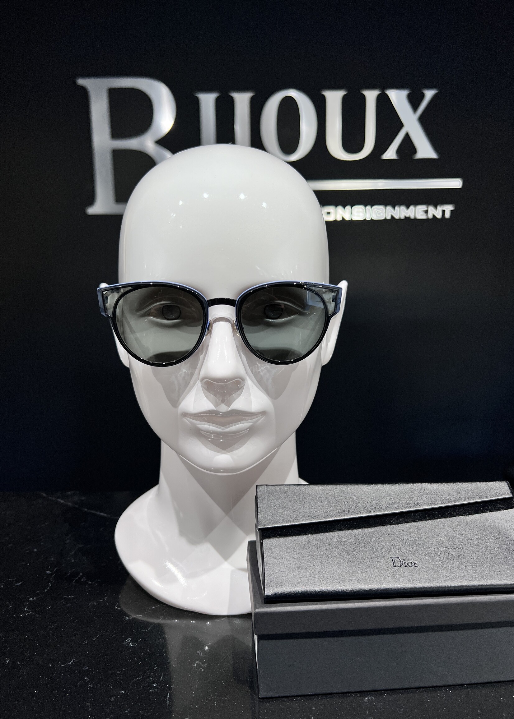 Christian Dior SOLD - Dior Sculpt Blue Sunglasses