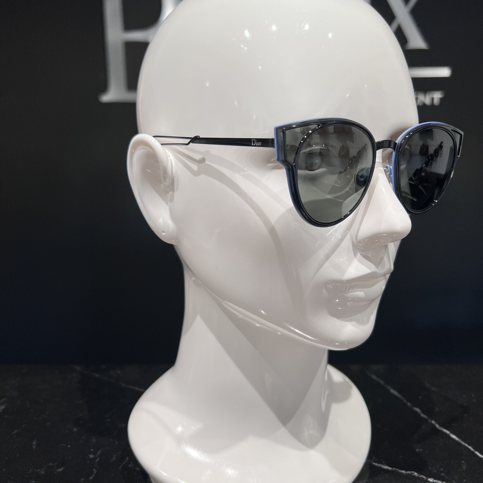 Christian Dior SOLD - Dior Sculpt Blue Sunglasses