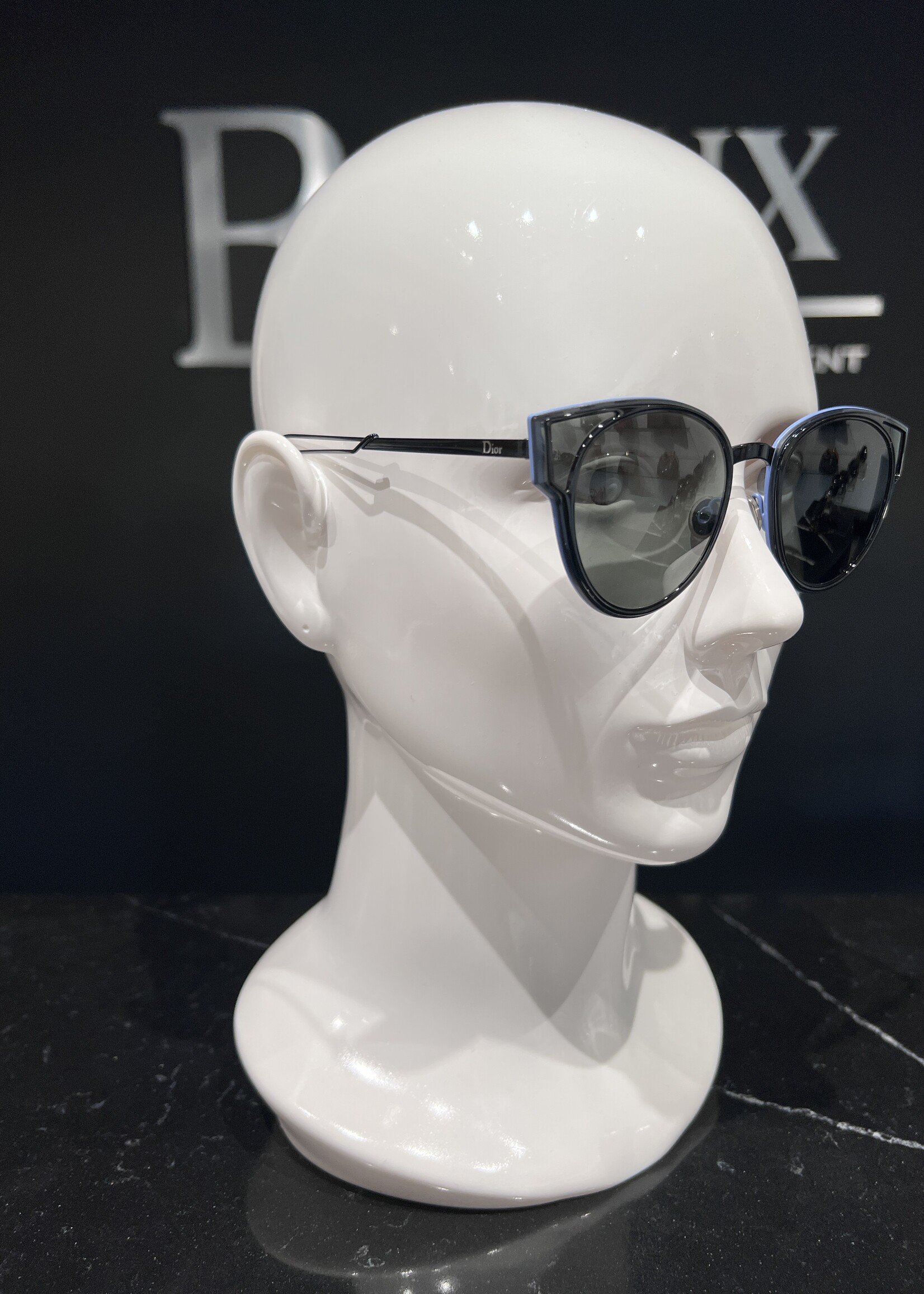 Christian Dior SOLD - Dior Sculpt Blue Sunglasses