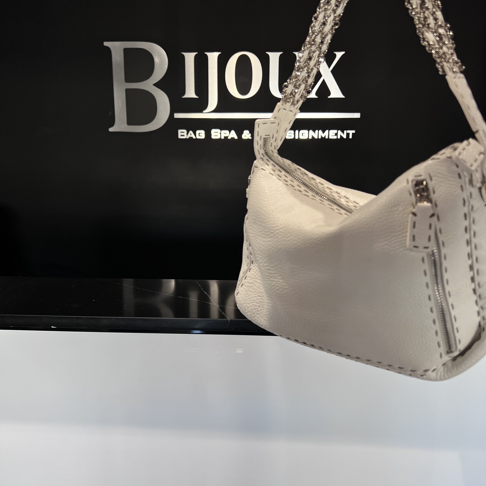 Fendi SOLD- Fendi Selleria Blanc