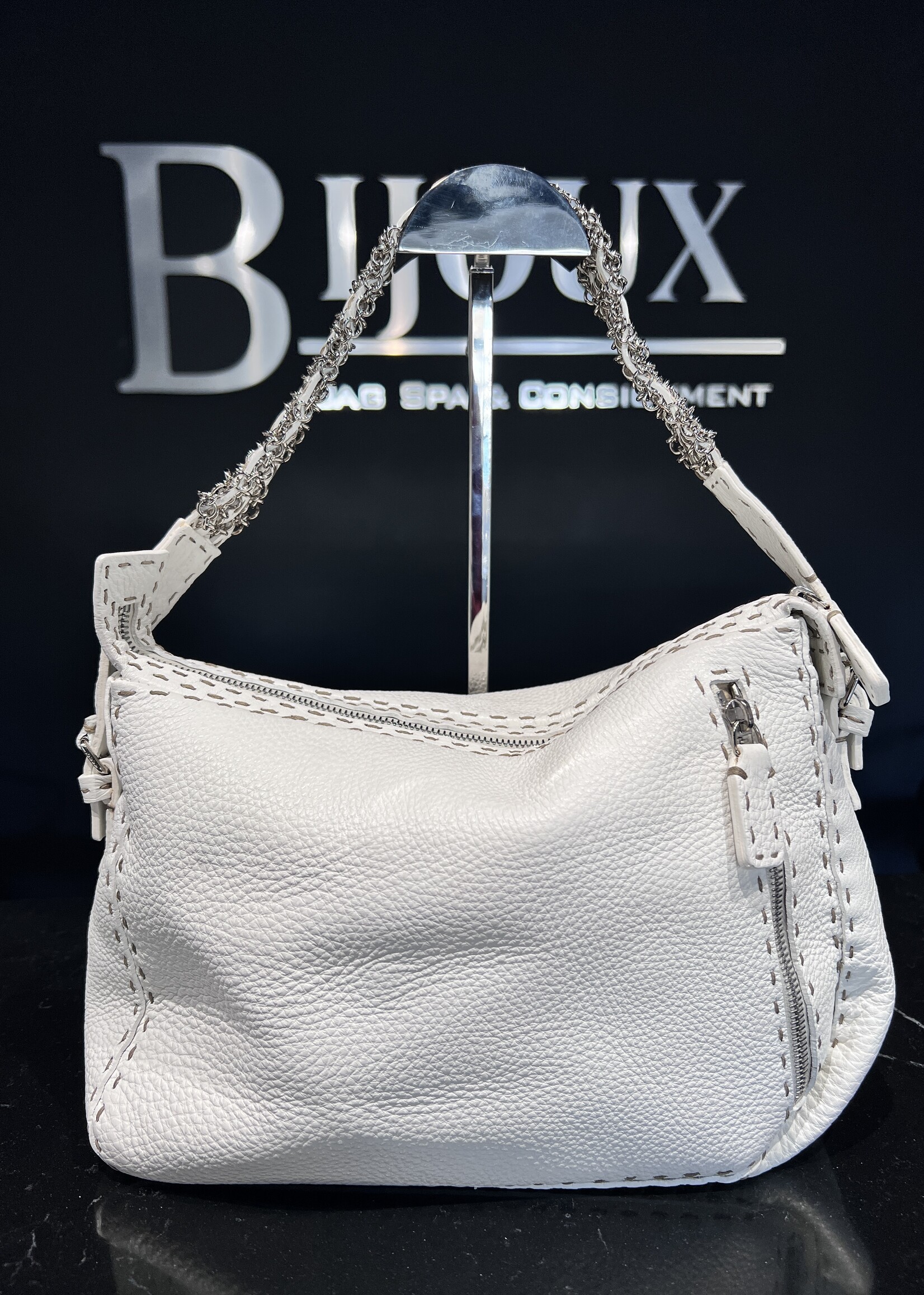 Fendi SOLD- Fendi Selleria Blanc