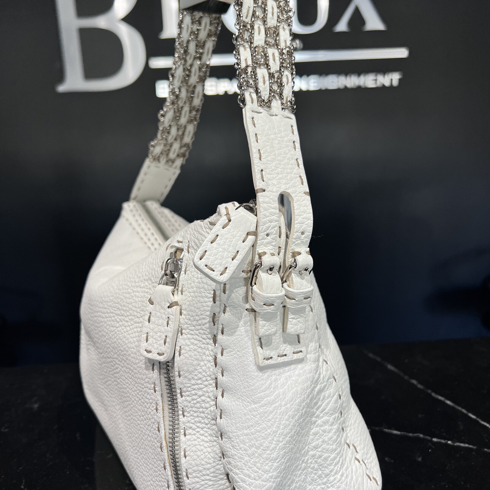 Fendi SOLD- Fendi Selleria Blanc