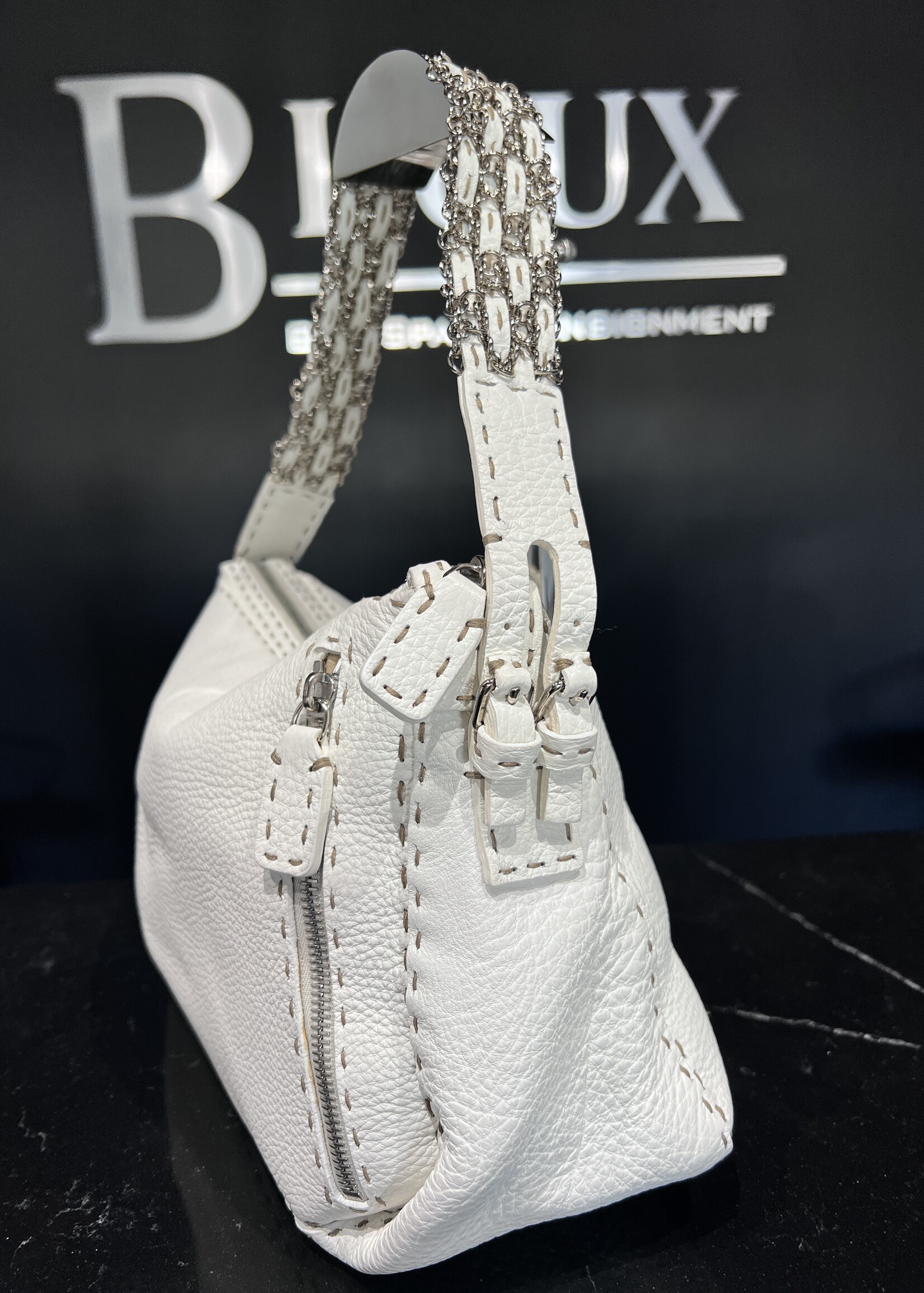 Fendi SOLD- Fendi Selleria Blanc