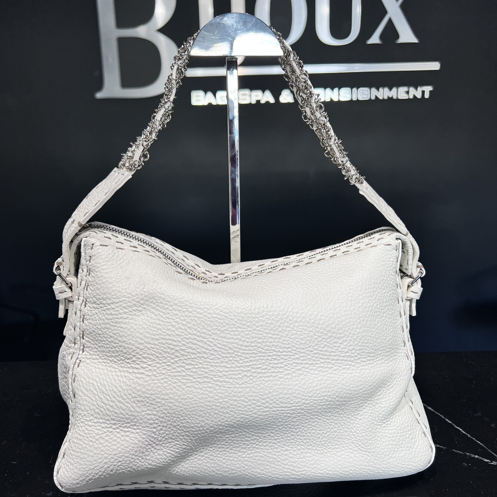 Fendi SOLD- Fendi Selleria Blanc