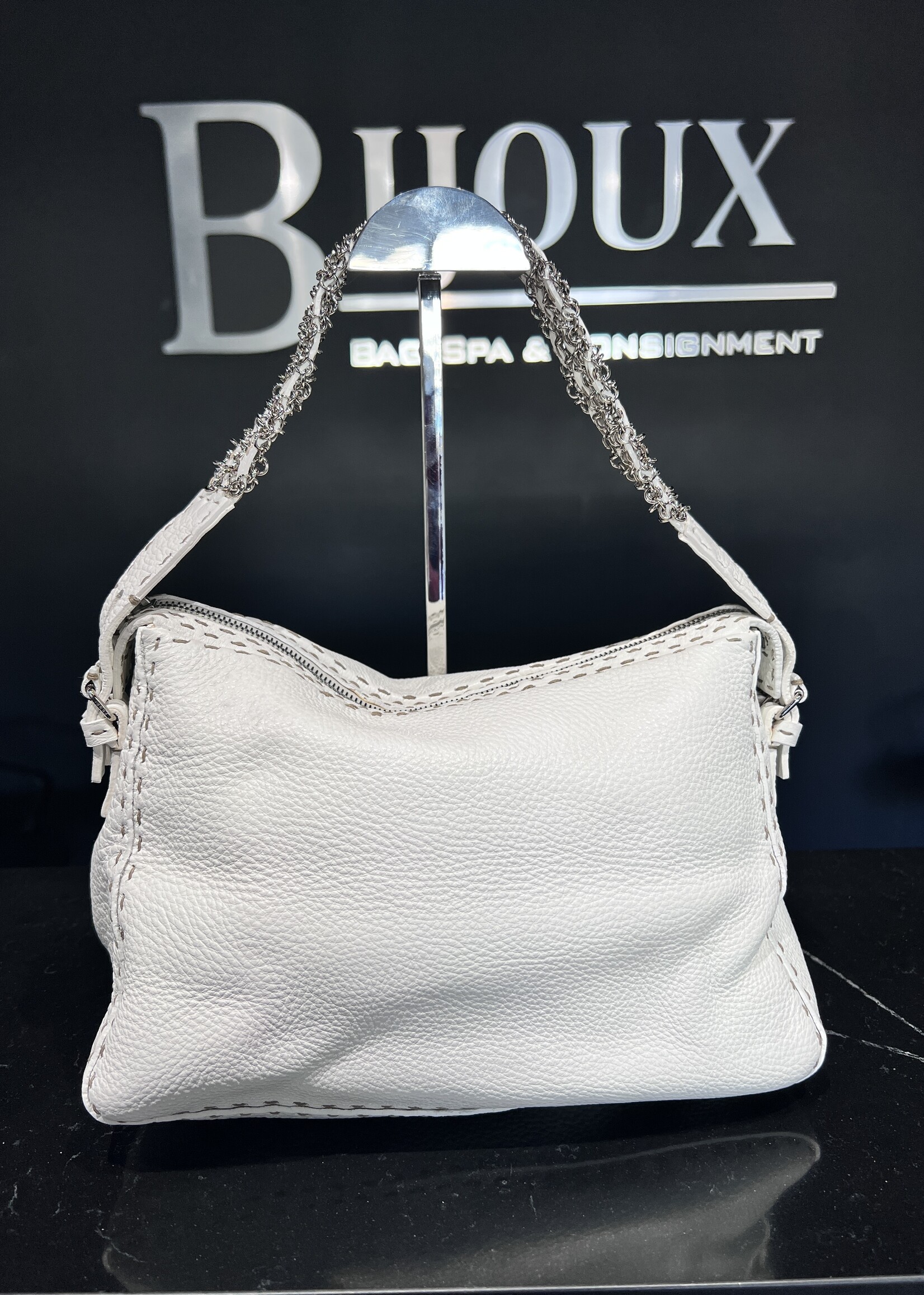 Fendi SOLD- Fendi Selleria Blanc