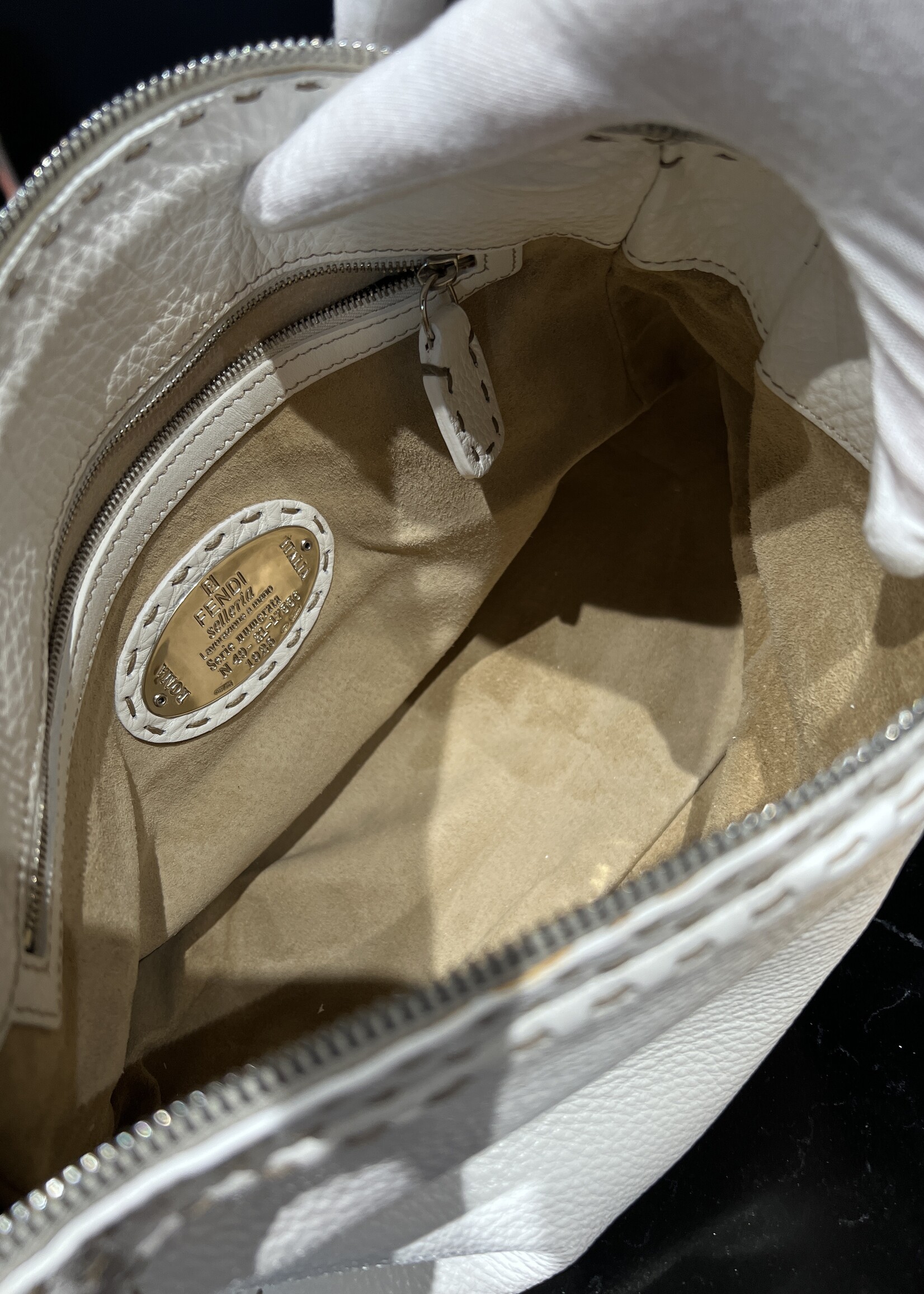 Fendi SOLD- Fendi Selleria Blanc