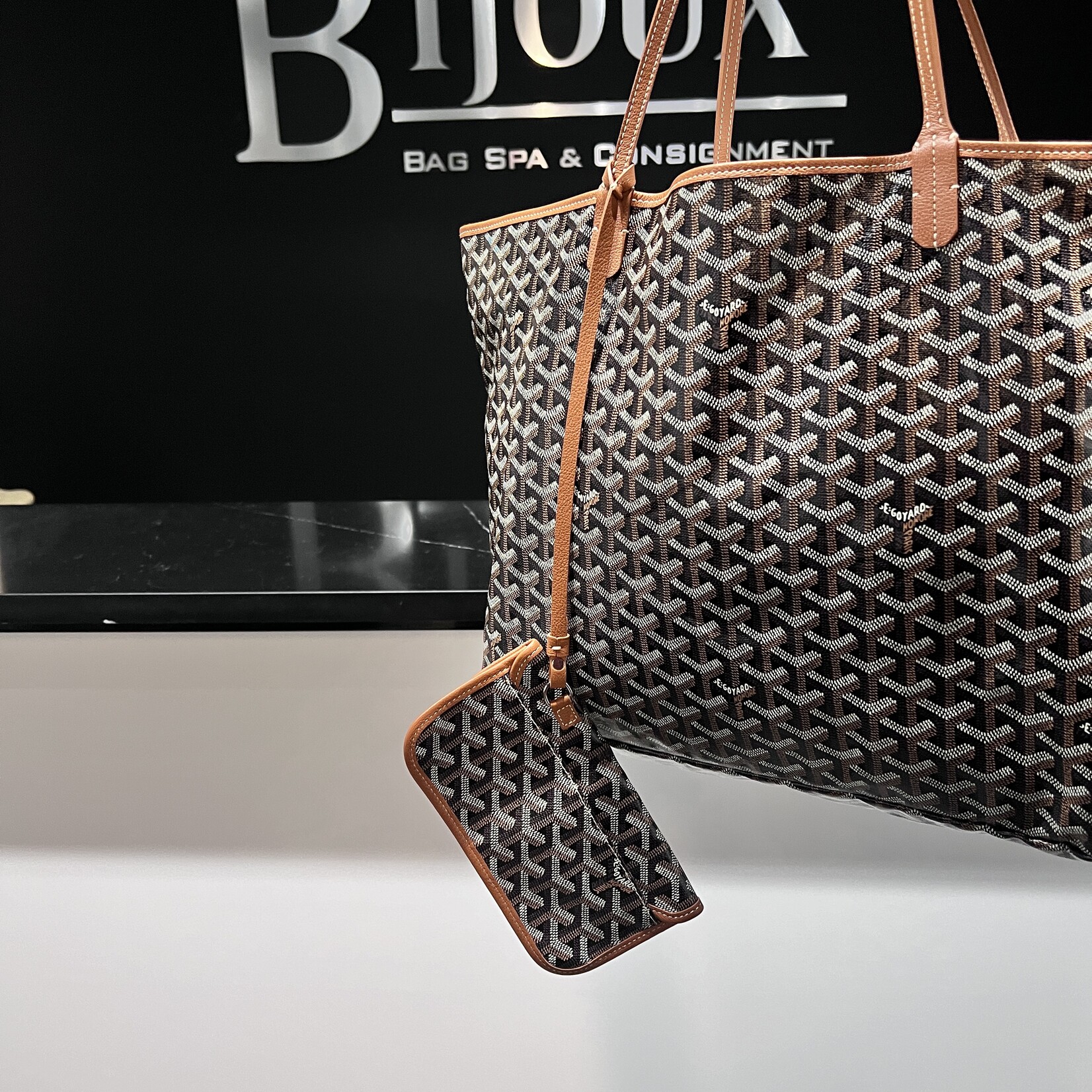 Goyard SOLD- Goyard Black St Louis GM