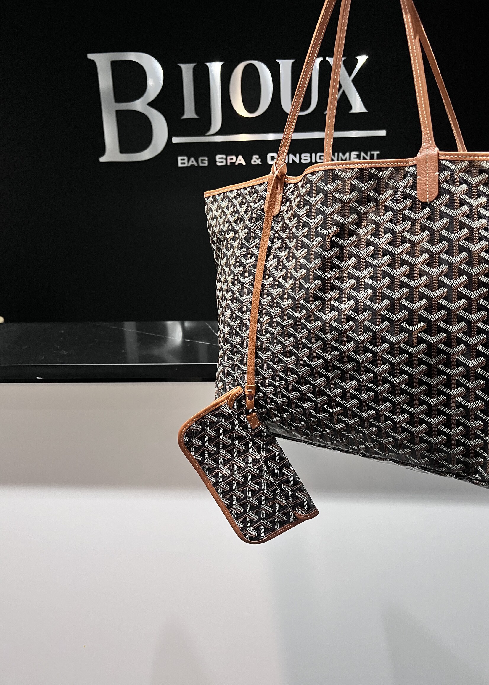 Goyard SOLD- Goyard Black St Louis GM