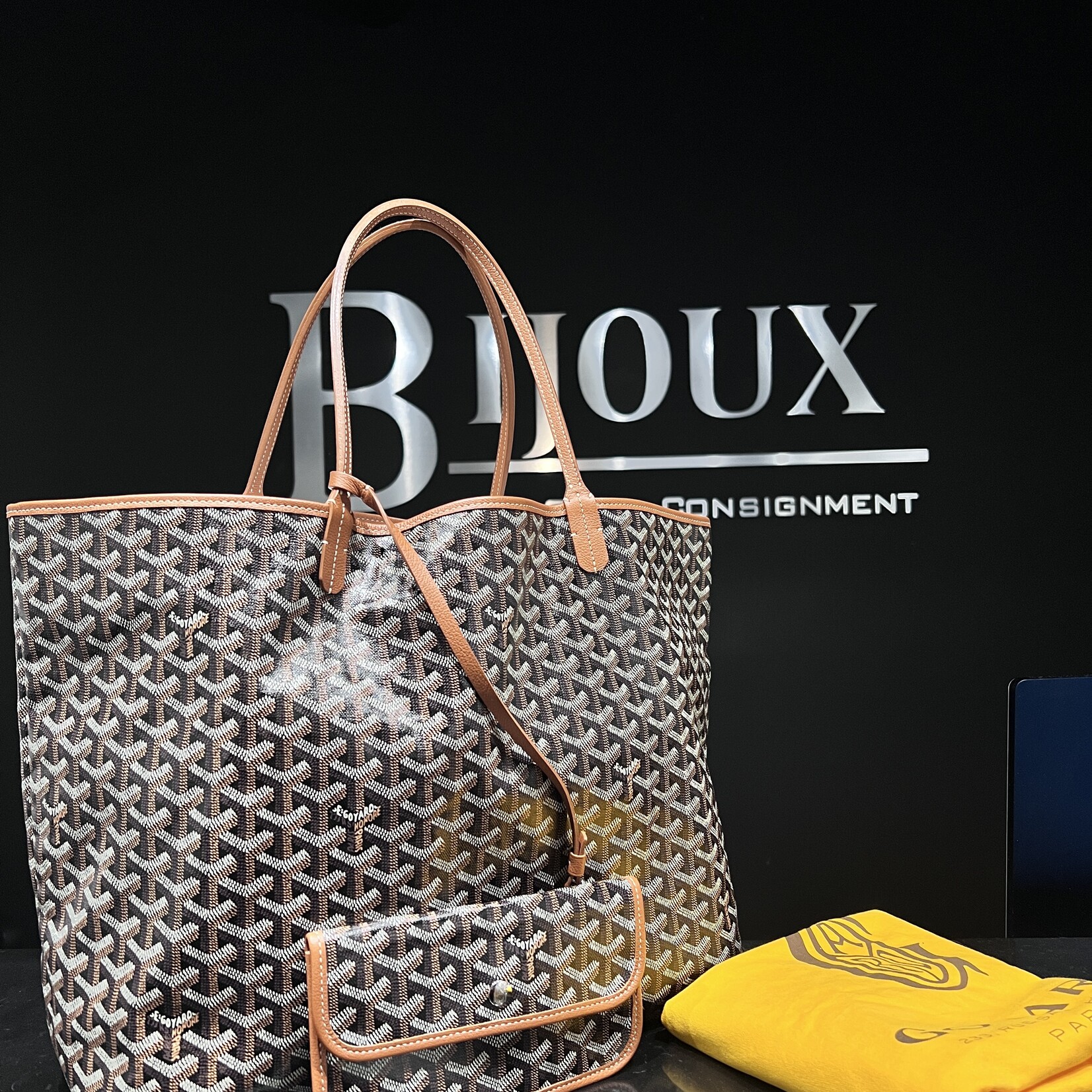 Goyard SOLD- Goyard Black St Louis GM