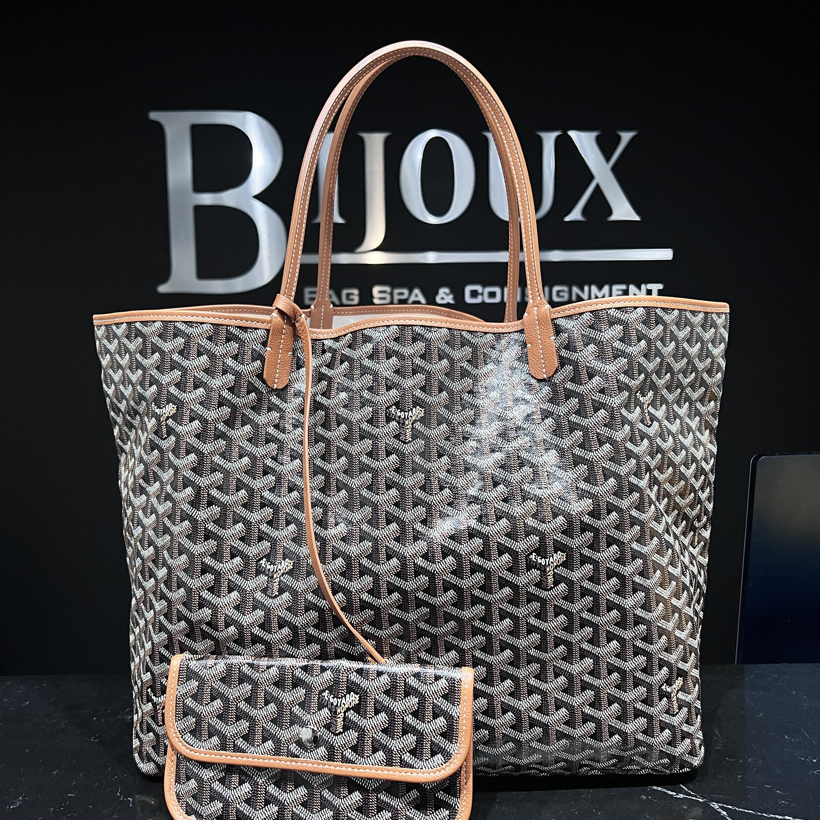 Goyard SOLD- Goyard Black St Louis GM