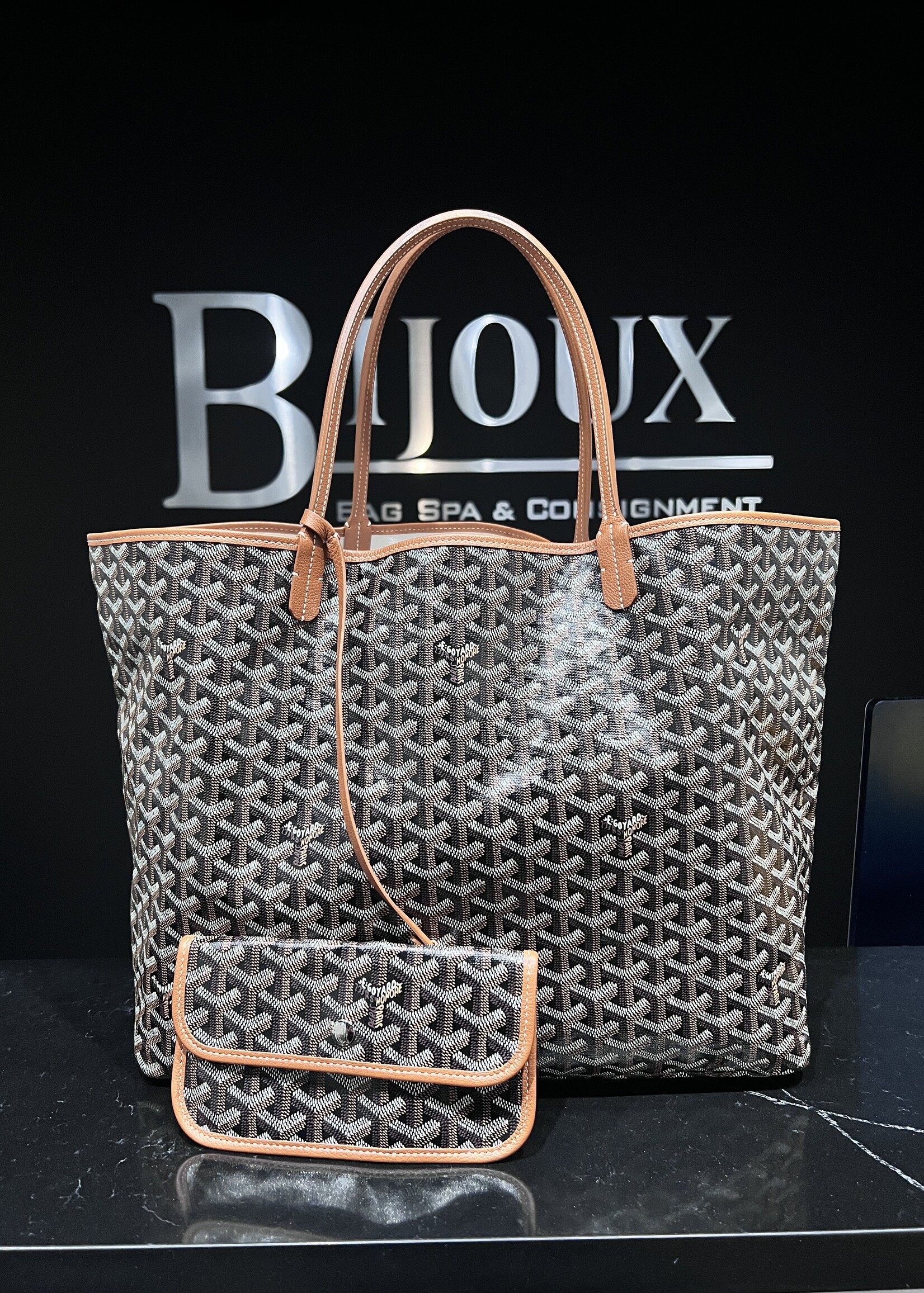 Goyard SOLD- Goyard Black St Louis GM