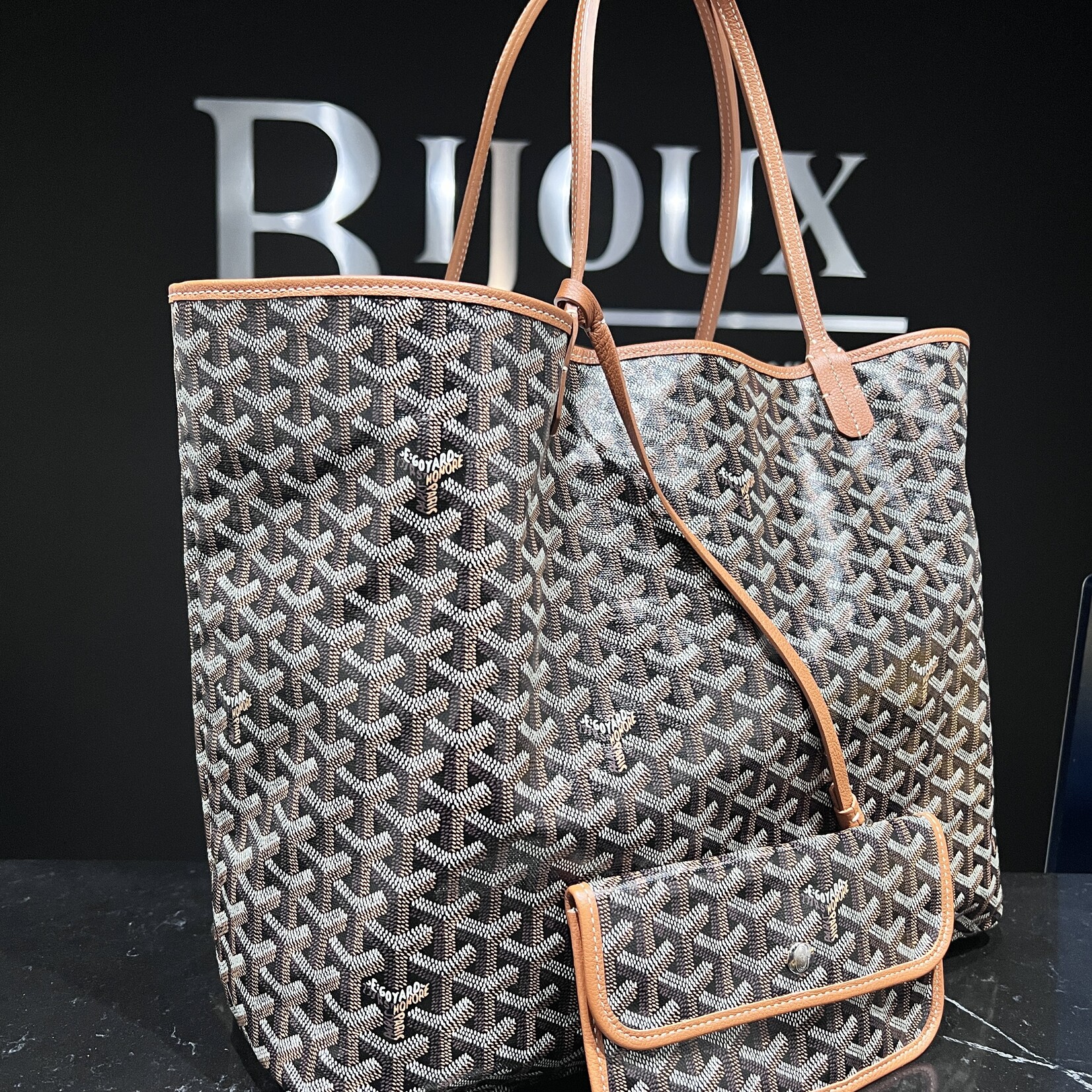 Goyard SOLD- Goyard Black St Louis GM