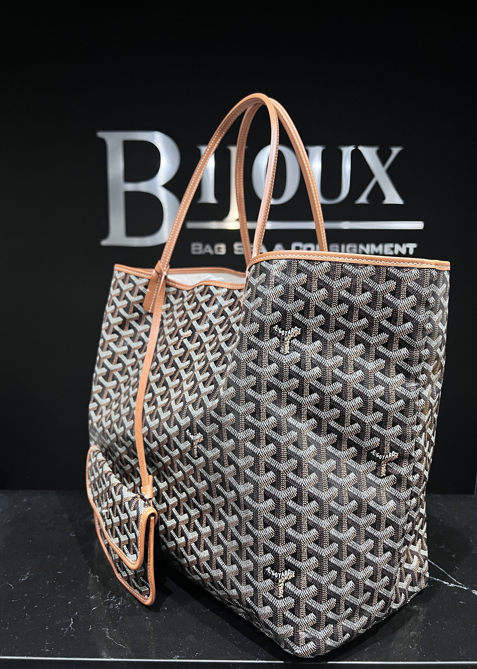 Goyard SOLD- Goyard Black St Louis GM