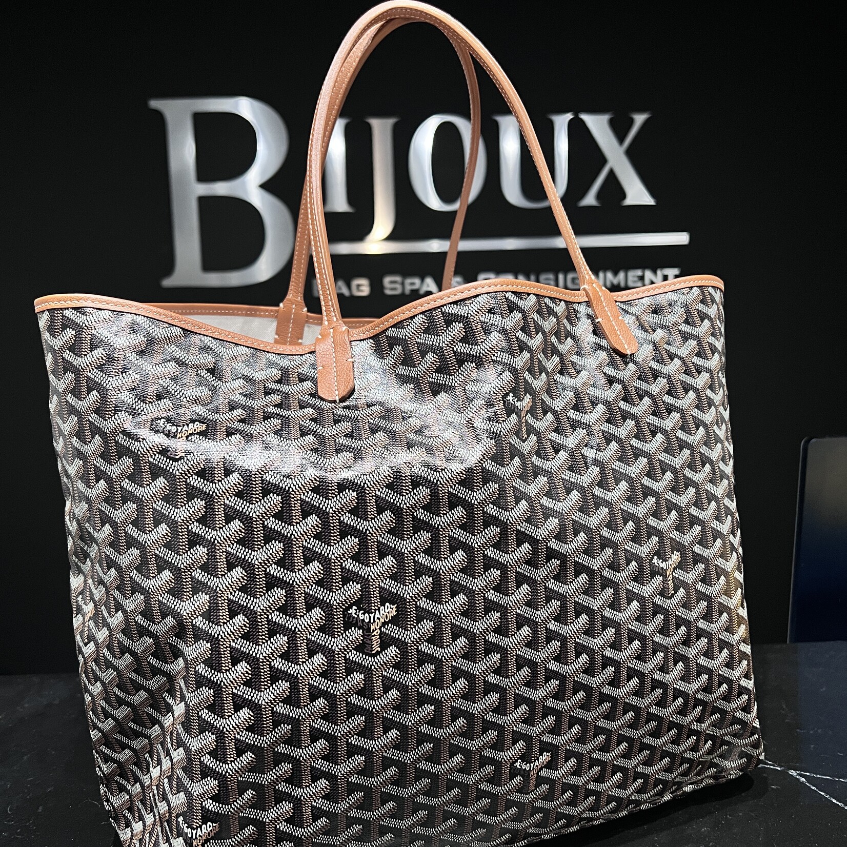 Goyard SOLD- Goyard Black St Louis GM